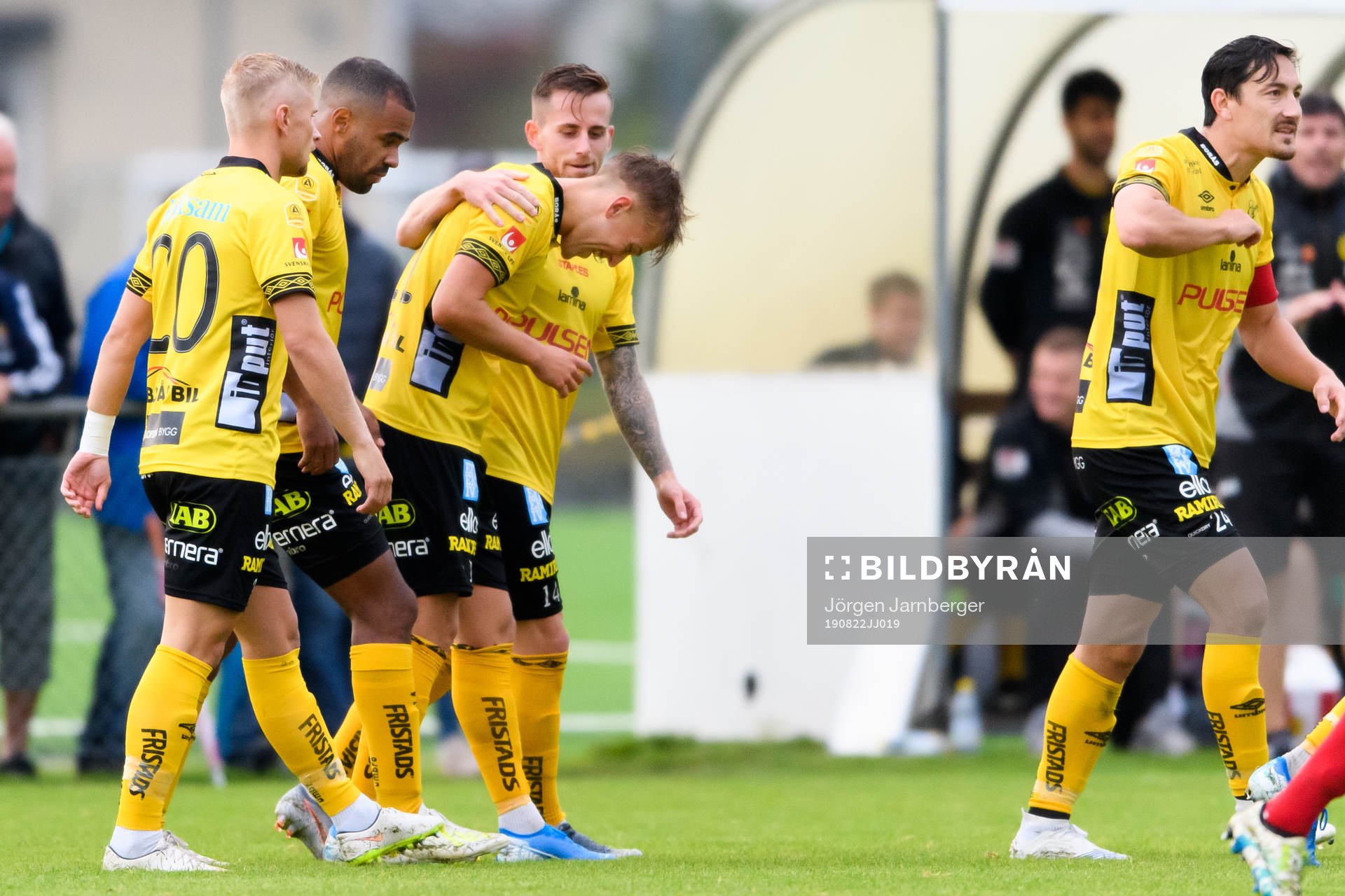 Elfsborgs spelare jublar