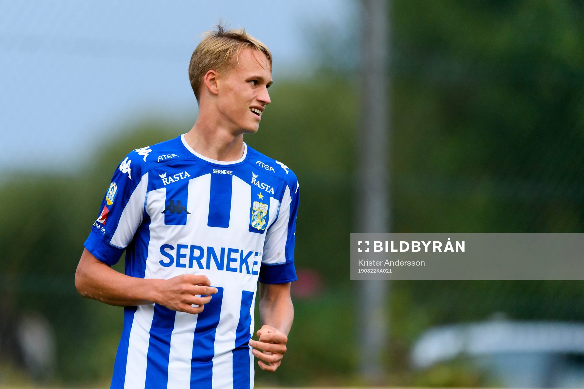 IFK Göteborgs Oscar Vilhelmsson jublar