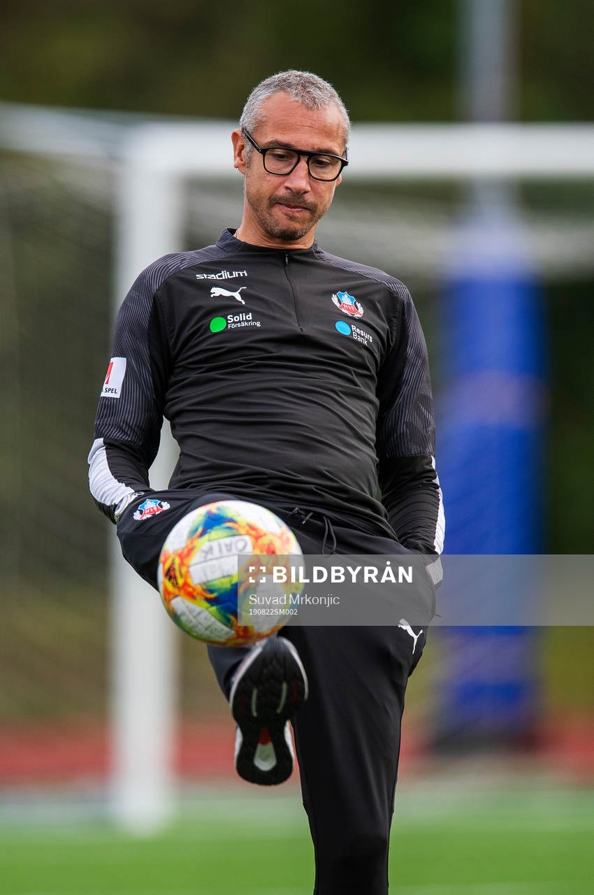 Helsingborgs tränare Henrik Larsson