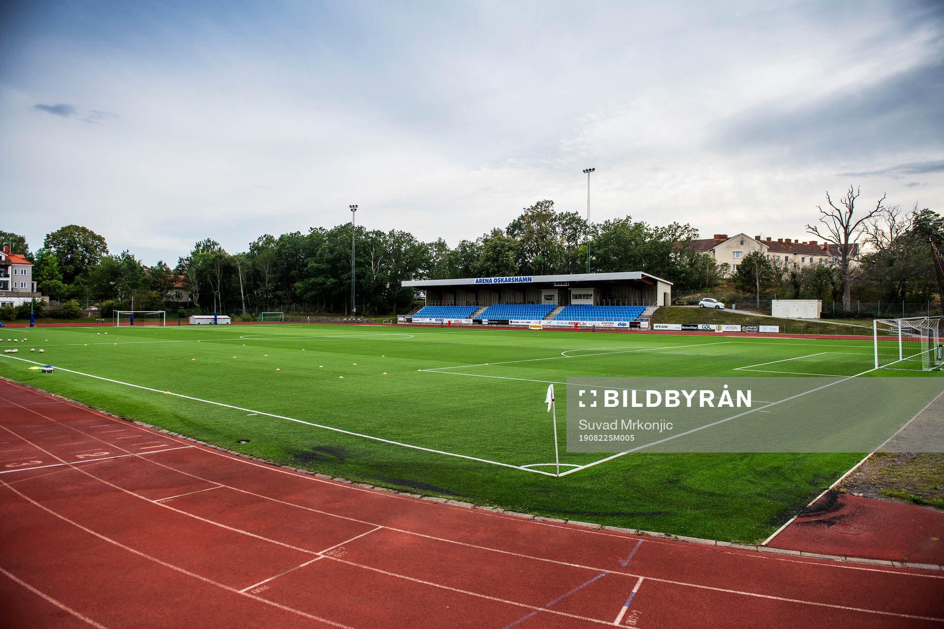 Generell vy över Arena Oskarshamn