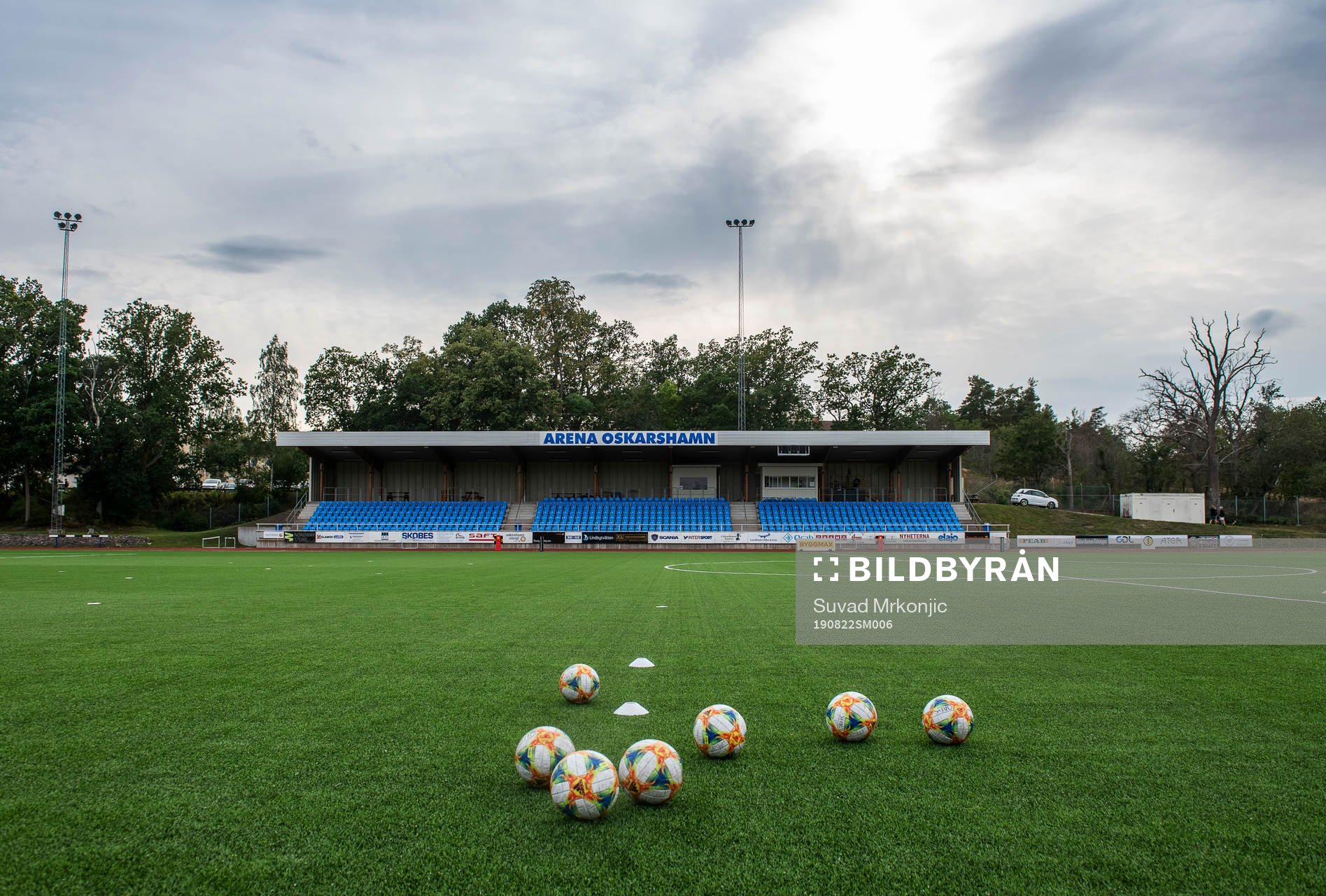 Generell vy över Arena Oskarshamn