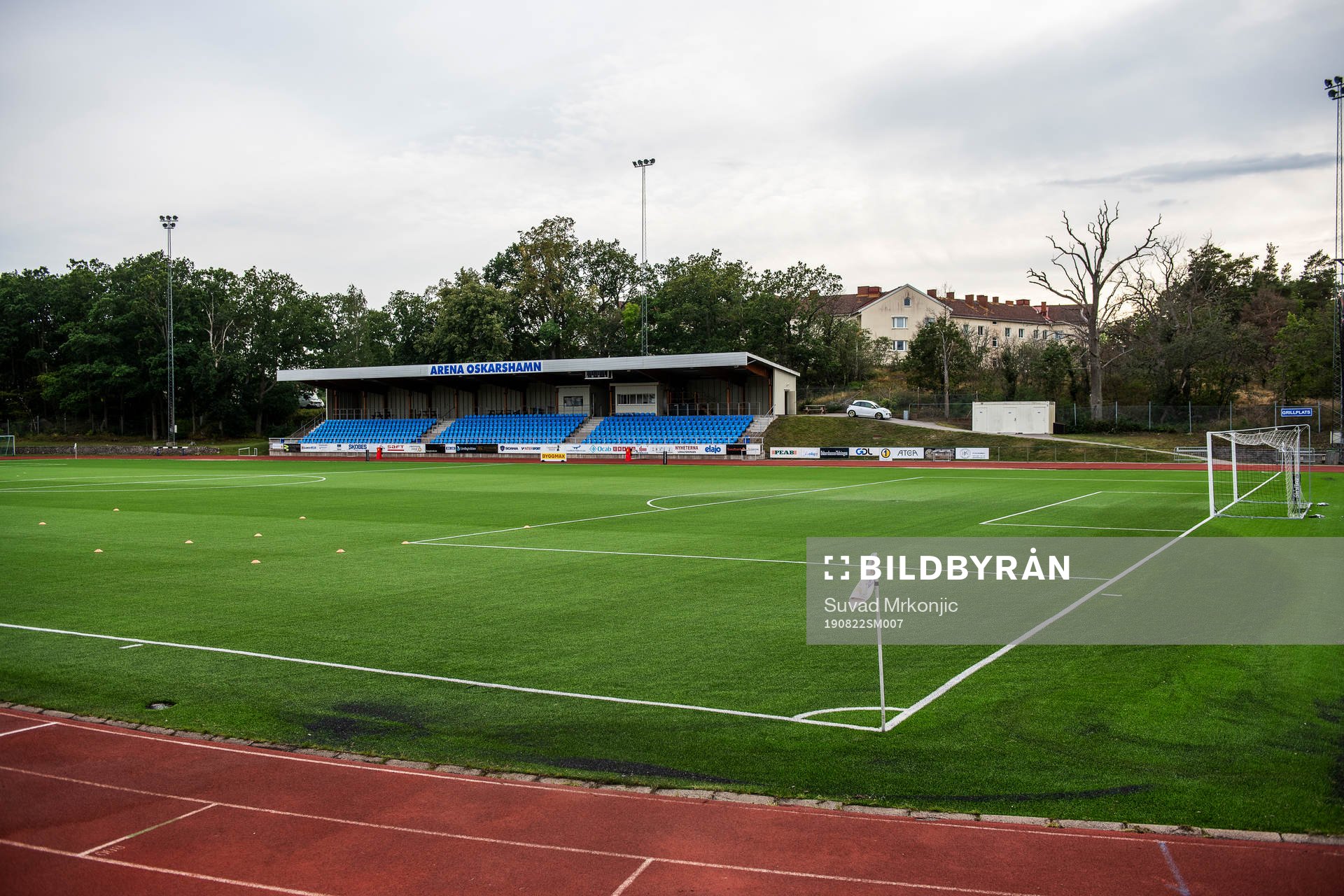 Generell vy över Arena Oskarshamn