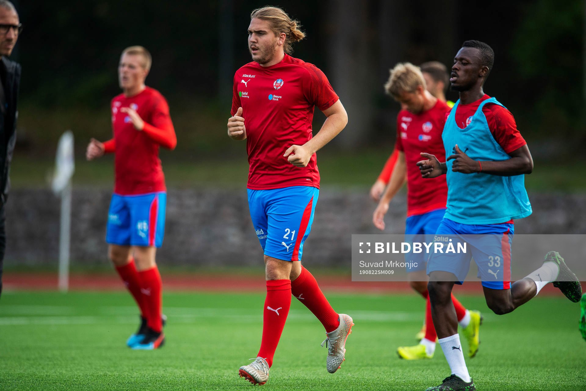 Helsingborgs Charlie Weberg och Ibrahim Bance