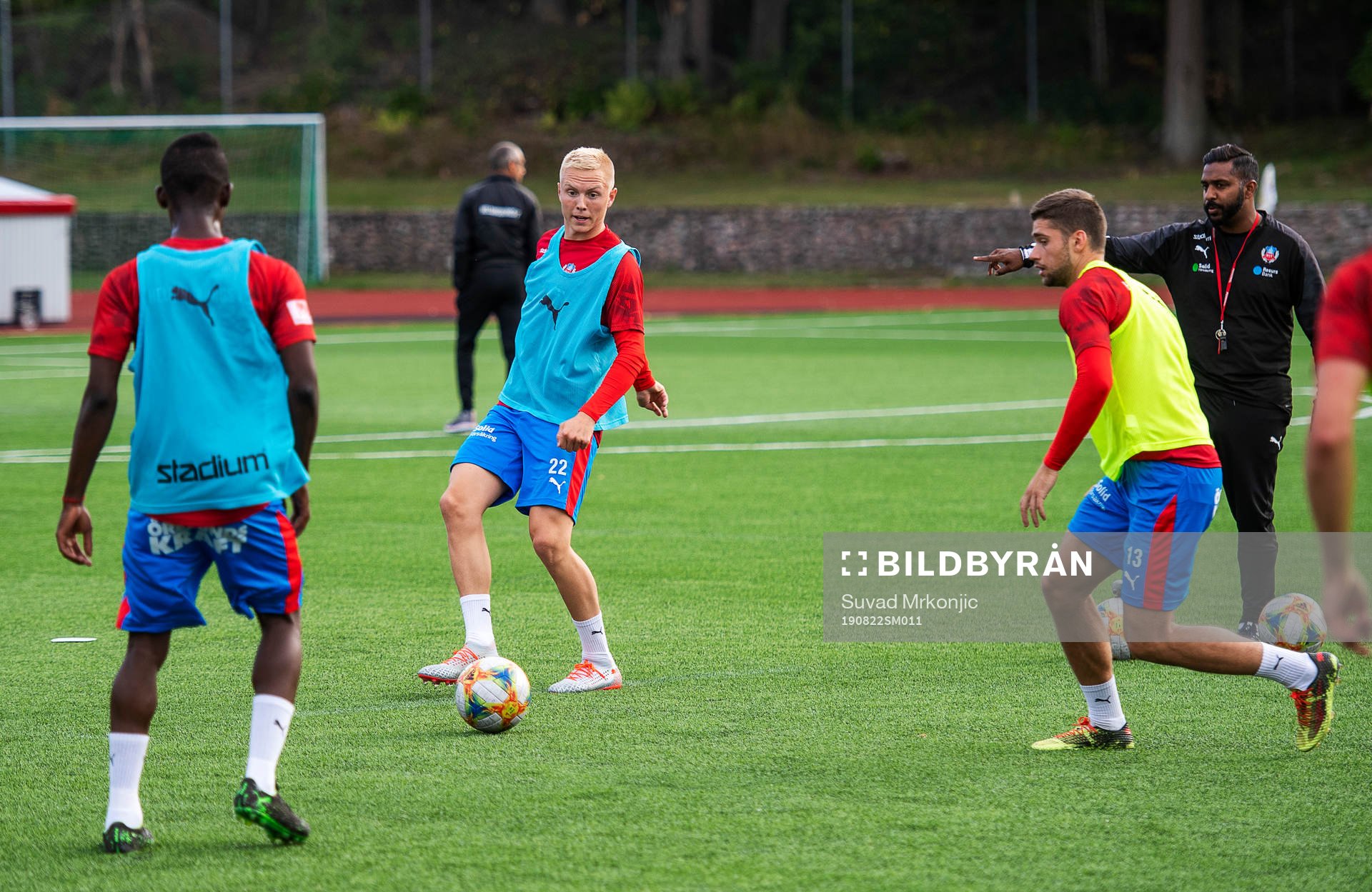 Helsingborgs Daniel Hafsteinsson och Mattias Almeida Sundell