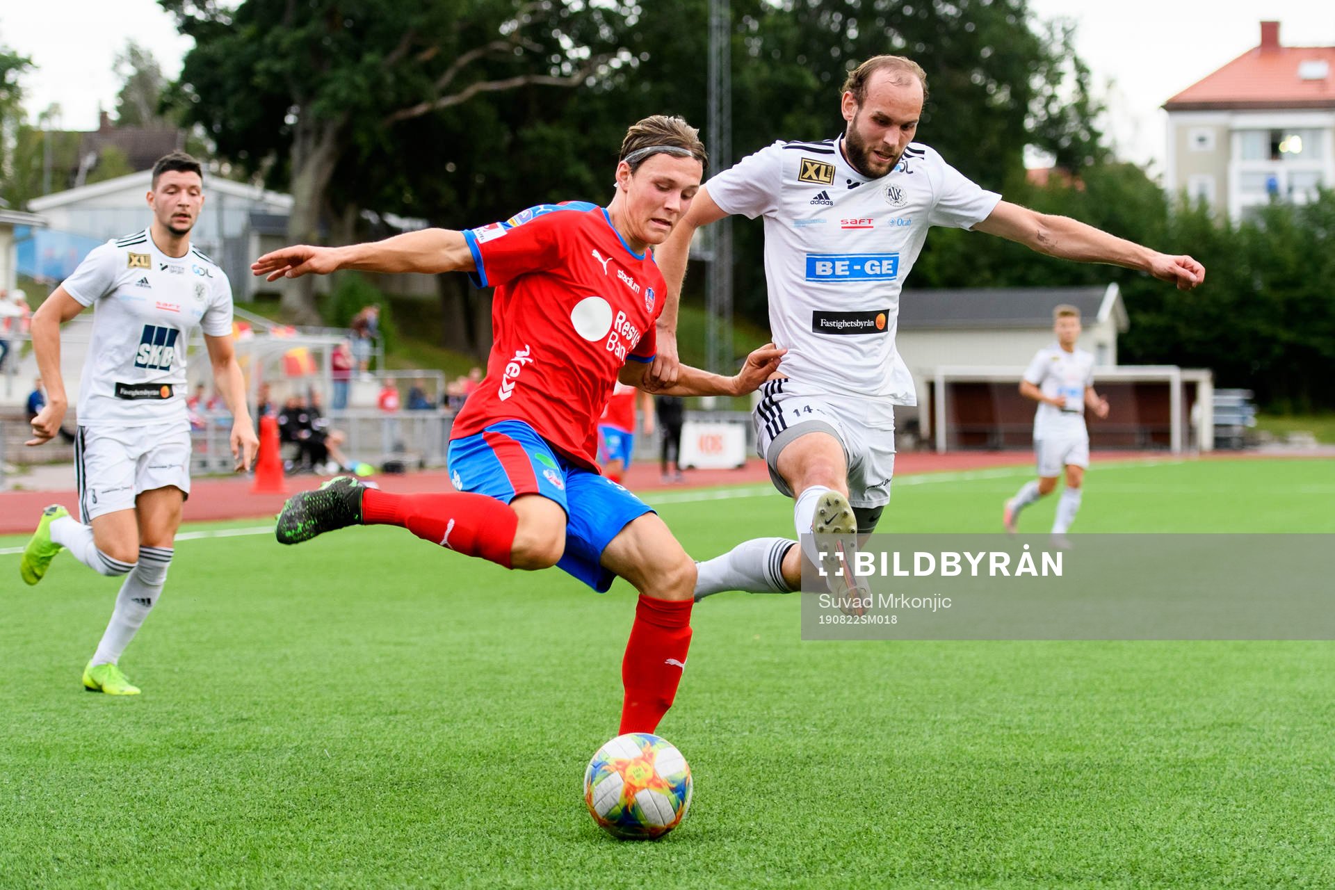 Helsingborgs Filip Sjöberg och Oskarshamns Christopher