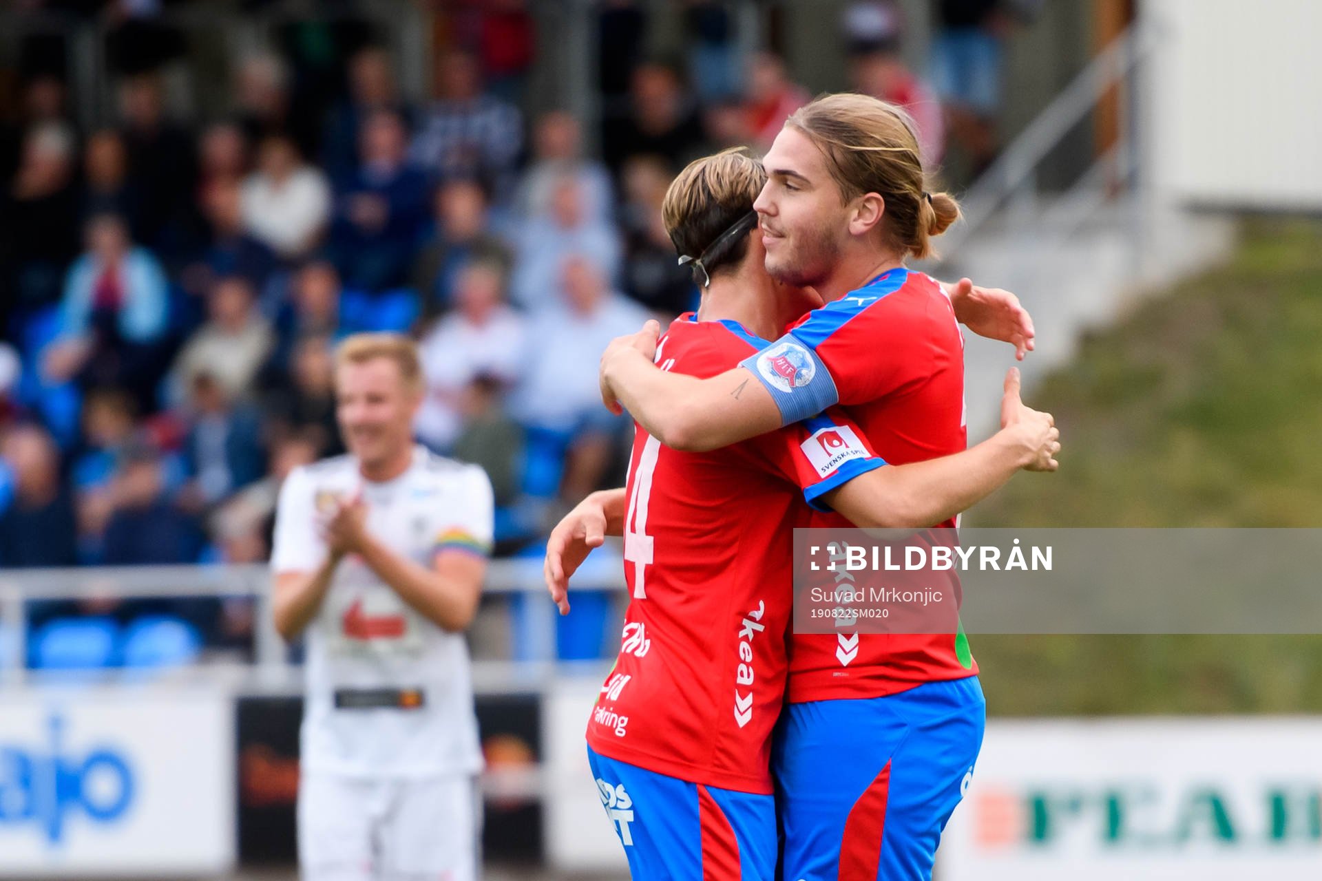 Helsingborgs Charlie Weberg jublar