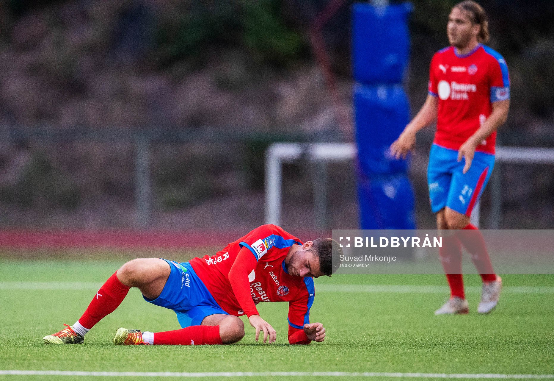 Helsingborgs Mattias Almeida Sundell och Charlie Weberg