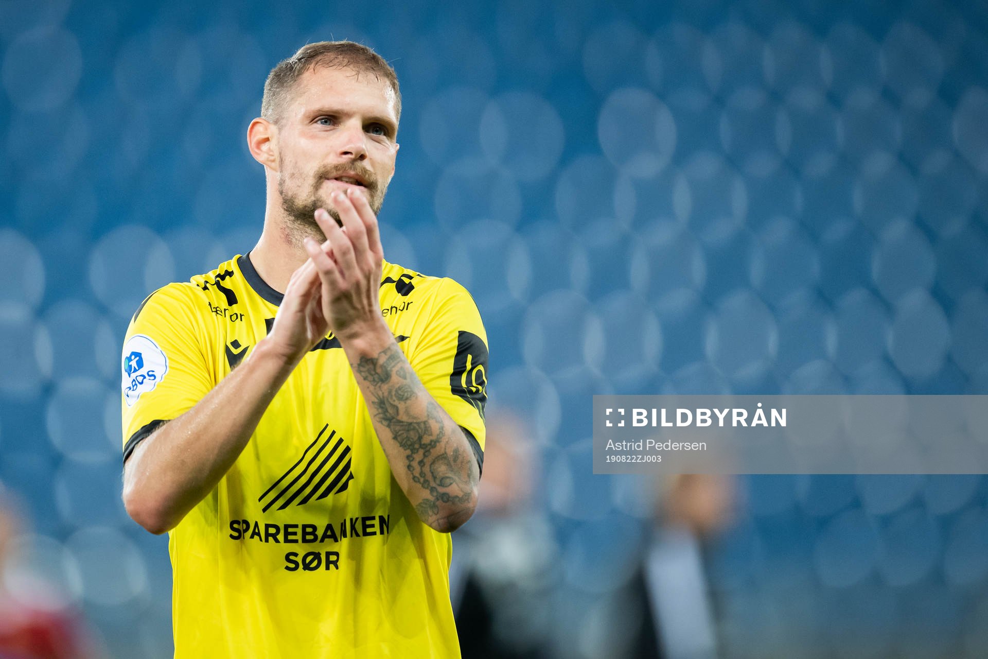 Joackim Jørgensen of Start after the OBOS-ligaen football match between Skeid and Start on August 22, 2019 in Oslo.