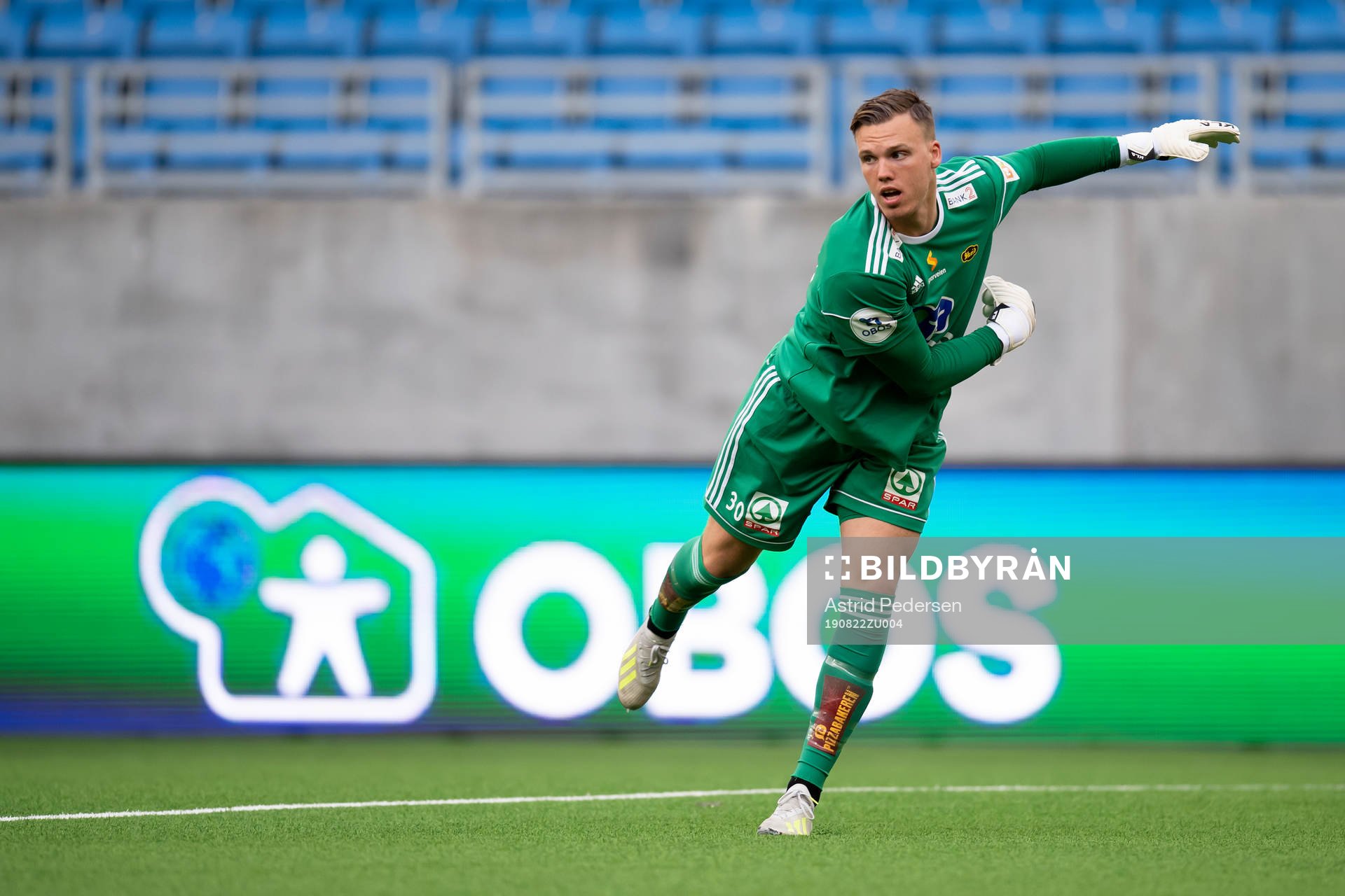 Goalkeeper Idar Nordby Lysgård of Skeid