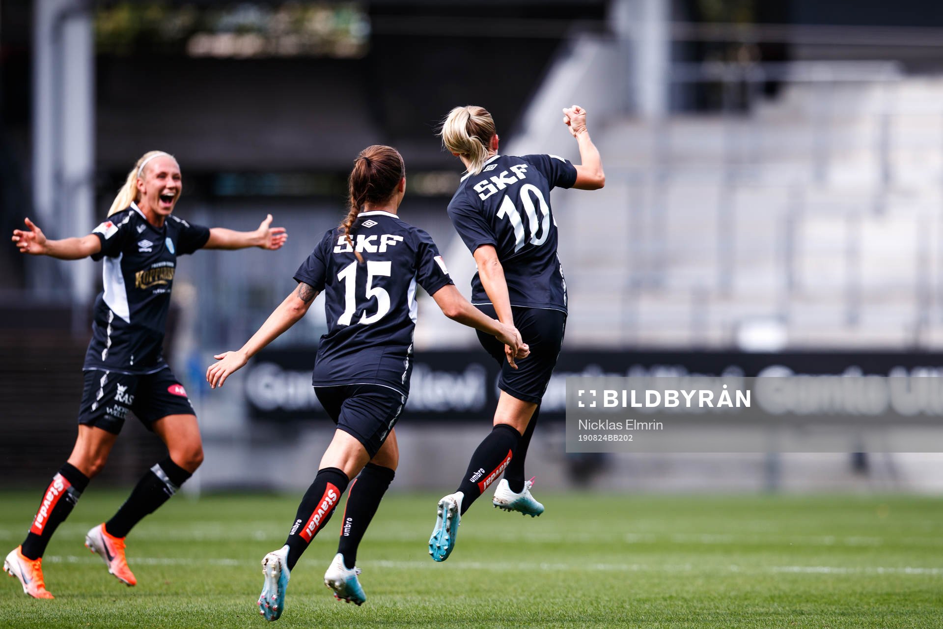 Göteborgs Elin Rubensson jublar