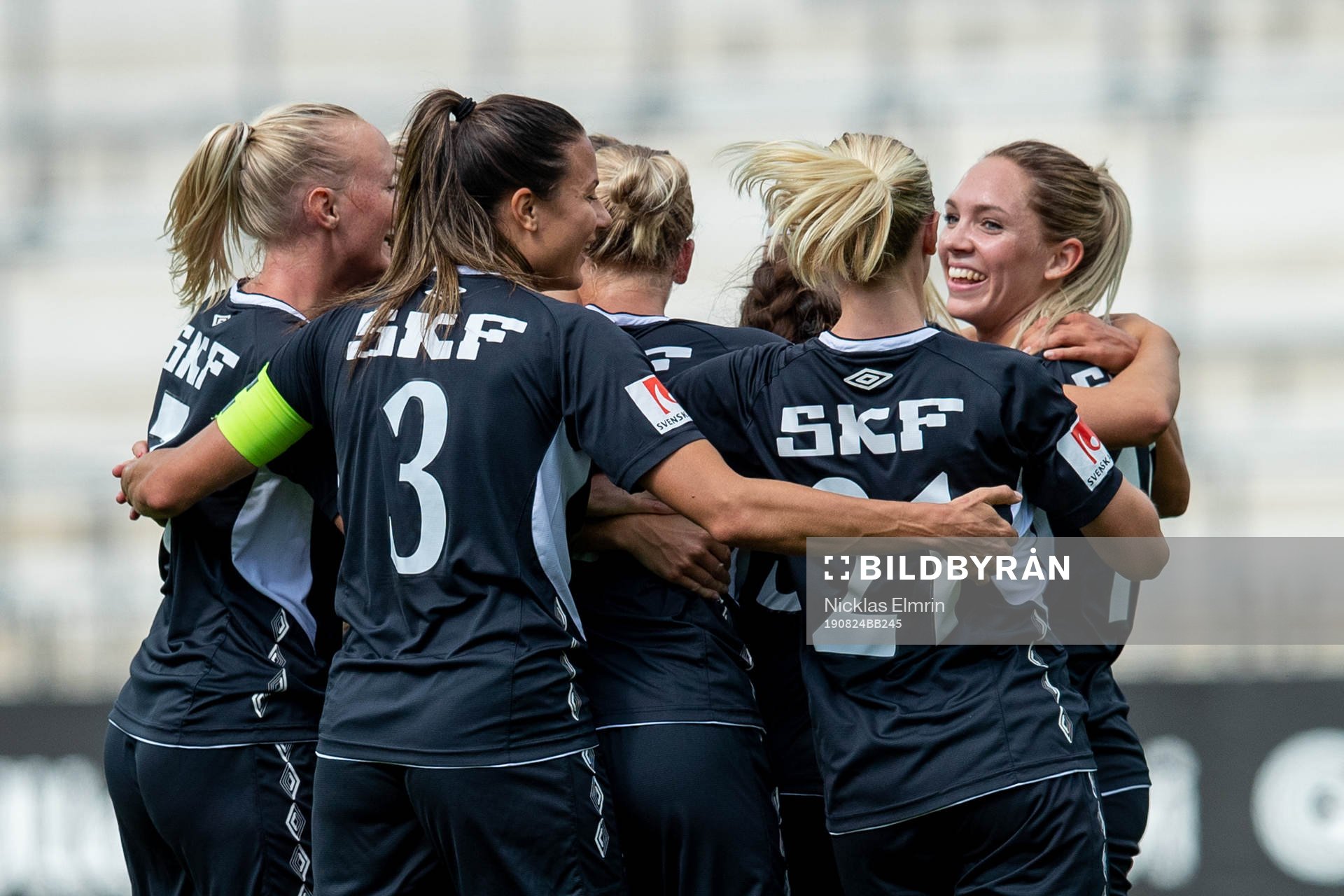 Göteborgs Elin Rubensson jublar