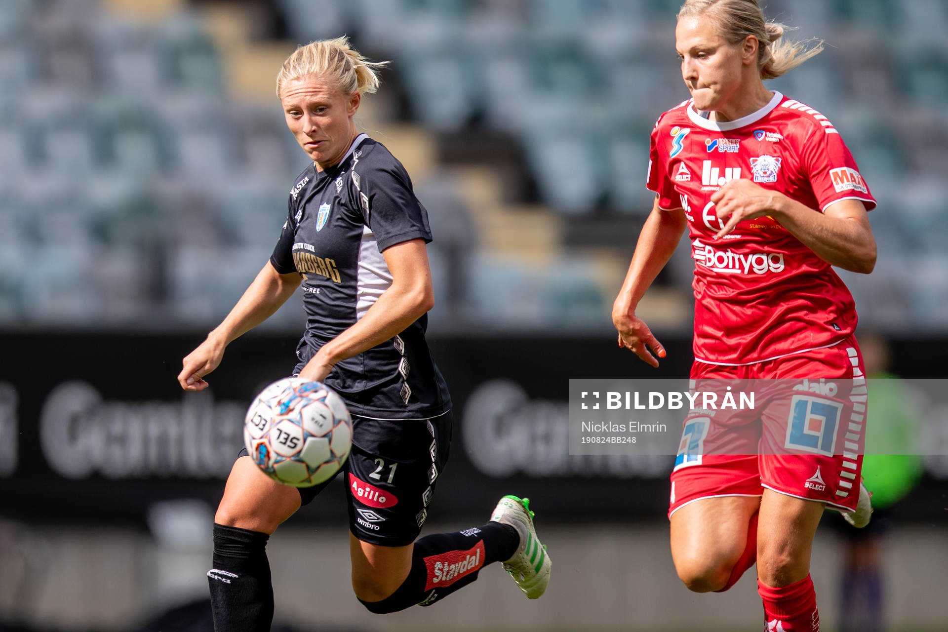Göteborgs Rebecka Blomqvist mot Linköpings Lisa Lantz