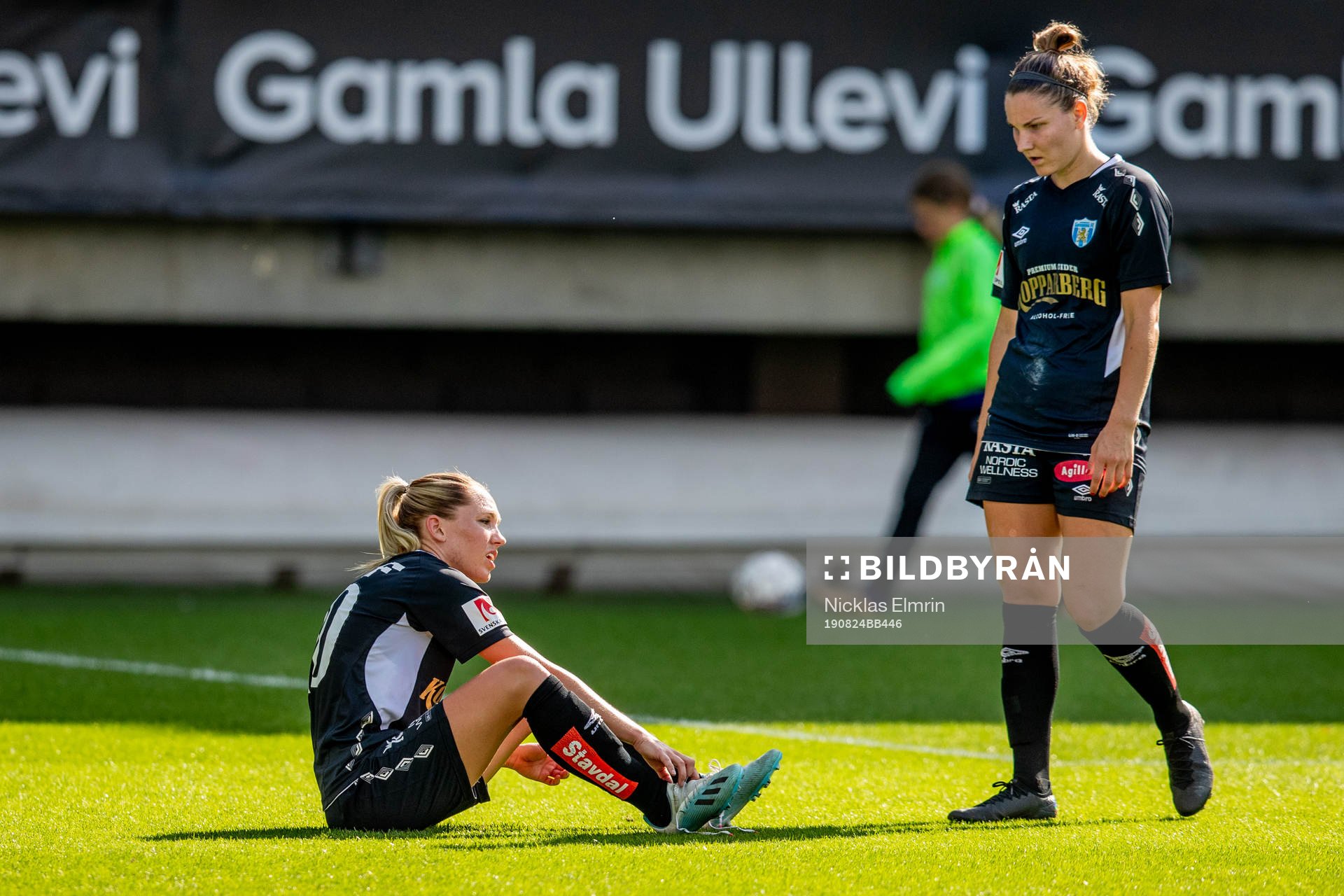 Göteborgs Elin Rubensson och Natalia Kuikka  deppar