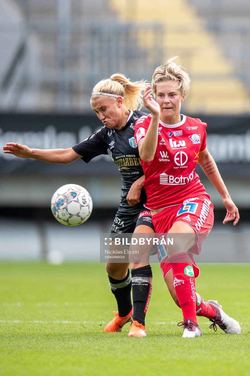Göteborgs Emma Koivisto mot Linköpings Lina Hurtig