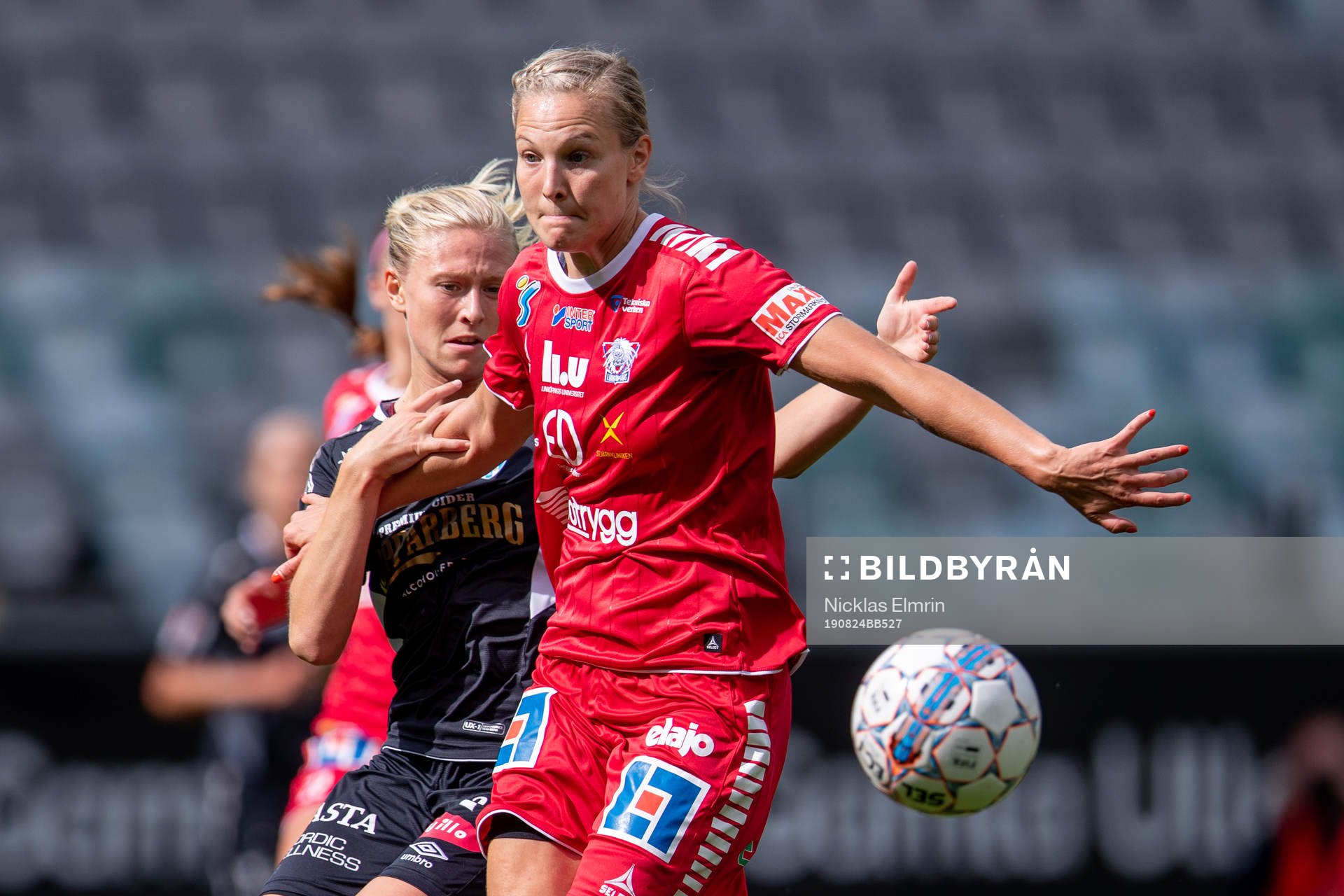 Linköpings Lisa Lantz mot Göteborgs Rebecka Blomqvist