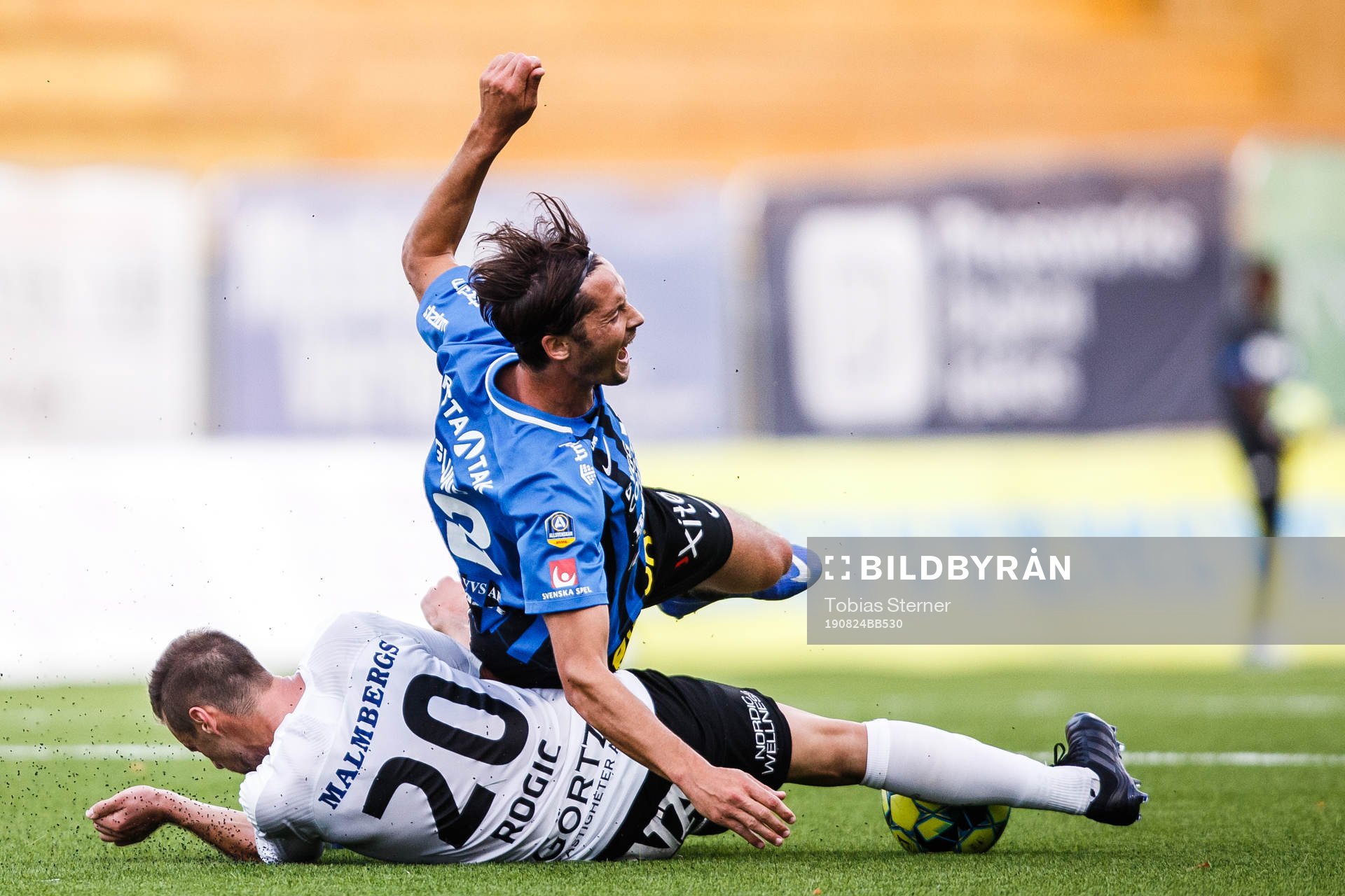 Sirius Philip Haglund och Örebros Filip Rogic