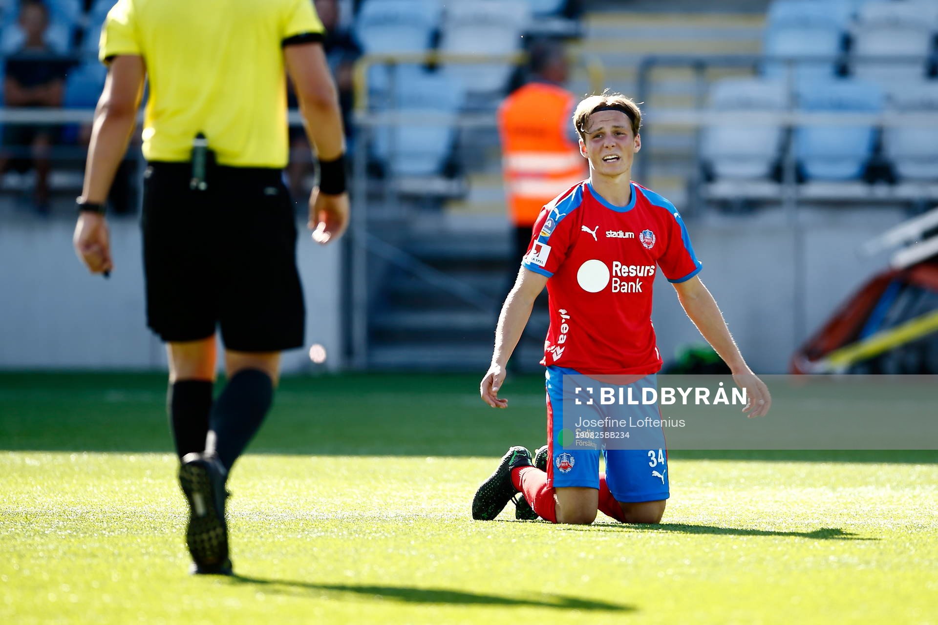 Helsingborgs Filip Sjöberg deppar