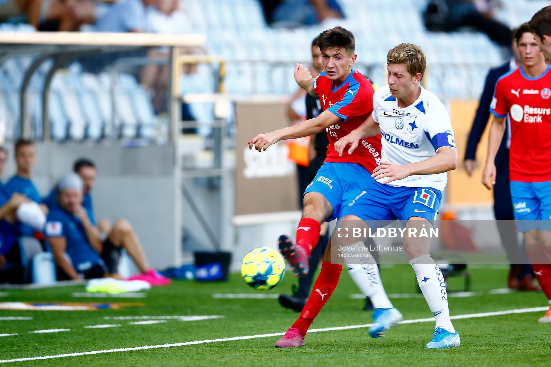 Helsingborgs Adham El Youssef och IFK Norrköpings