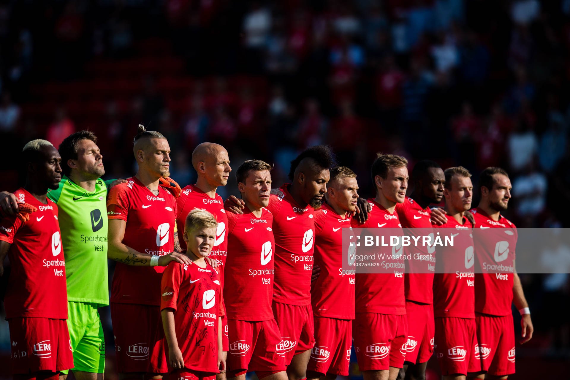 Daouda Bamba, goalkeeper Håkon Opdal, Vito Wormgoor, Ruben