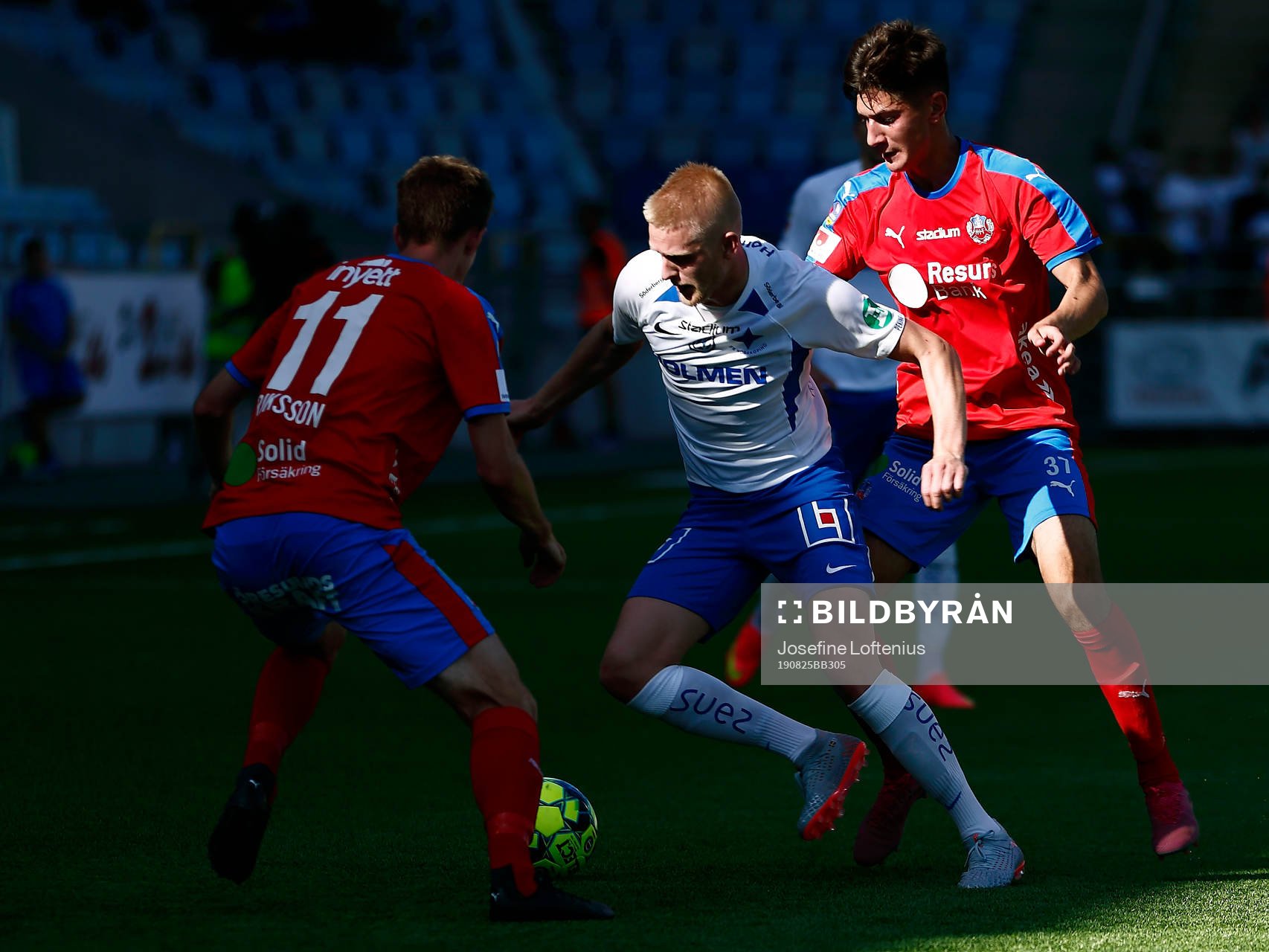 IFK Norrköpings Kalle Holmberg och Helsingborgs Armin