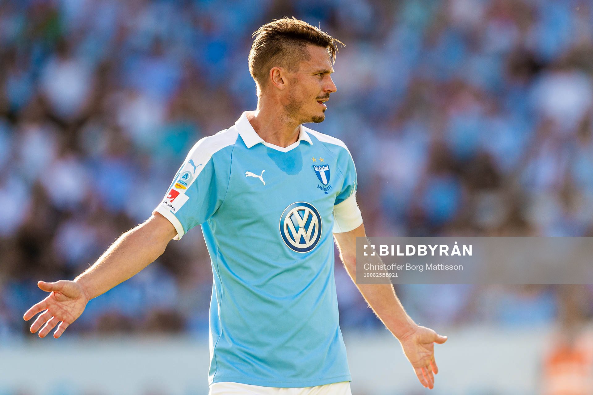 Malmö FFs Markus Rosenberg deppar