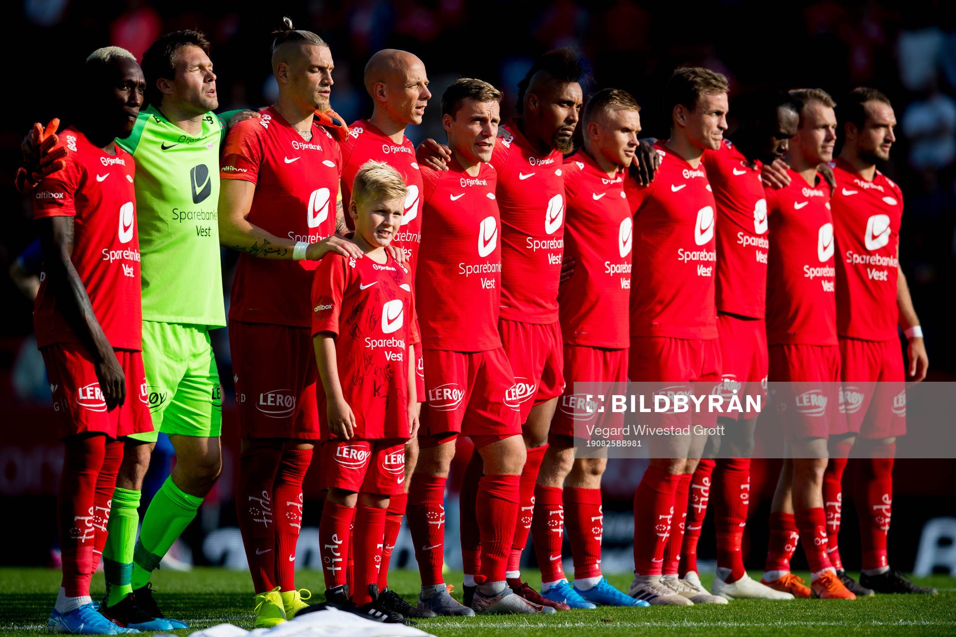 Daouda Bamba, goalkeeper Håkon Opdal, Vito Wormgoor, Ruben