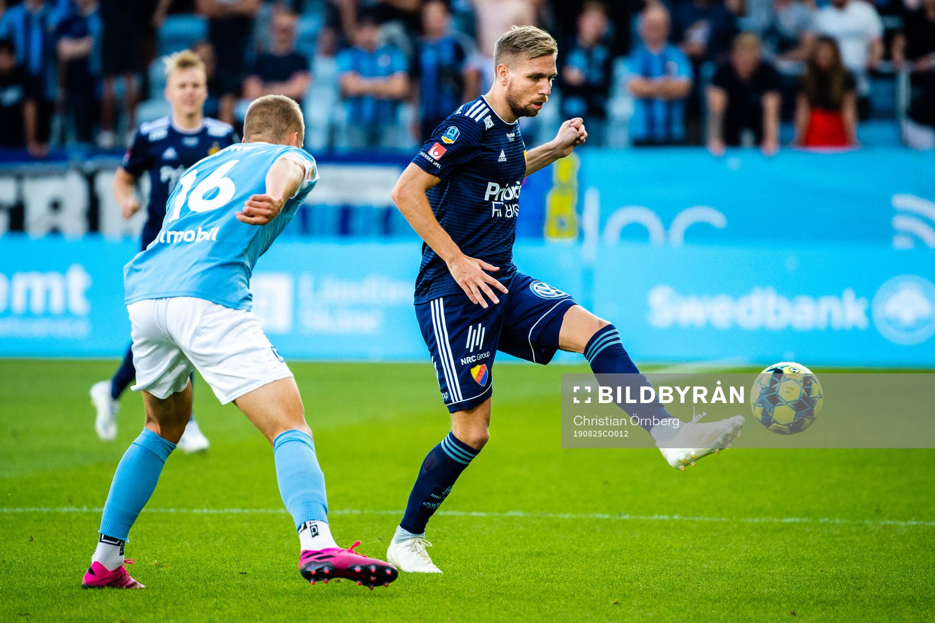 Malmö FFs Felix Beijmo och Djurgårdens Jonathan Ring