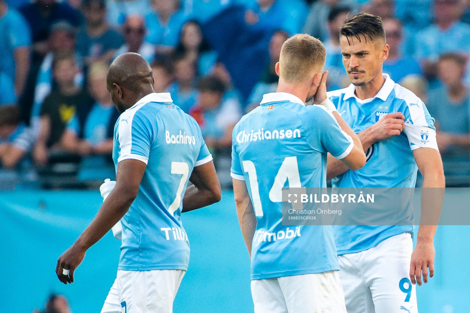 Malmö FFs Anders Christiansen och Markus Rosenberg
