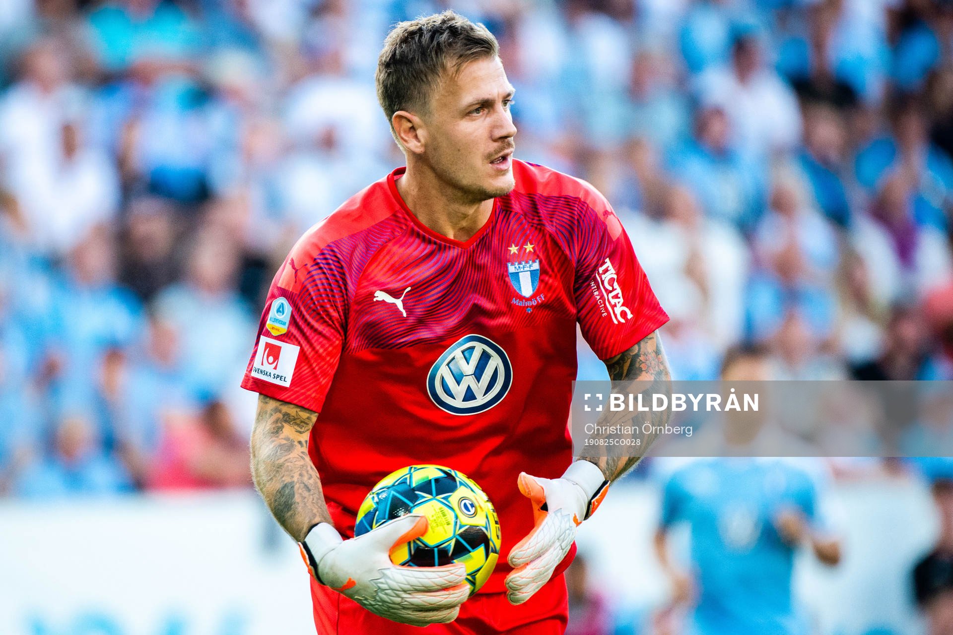 Malmö FFs Johan Dahlin