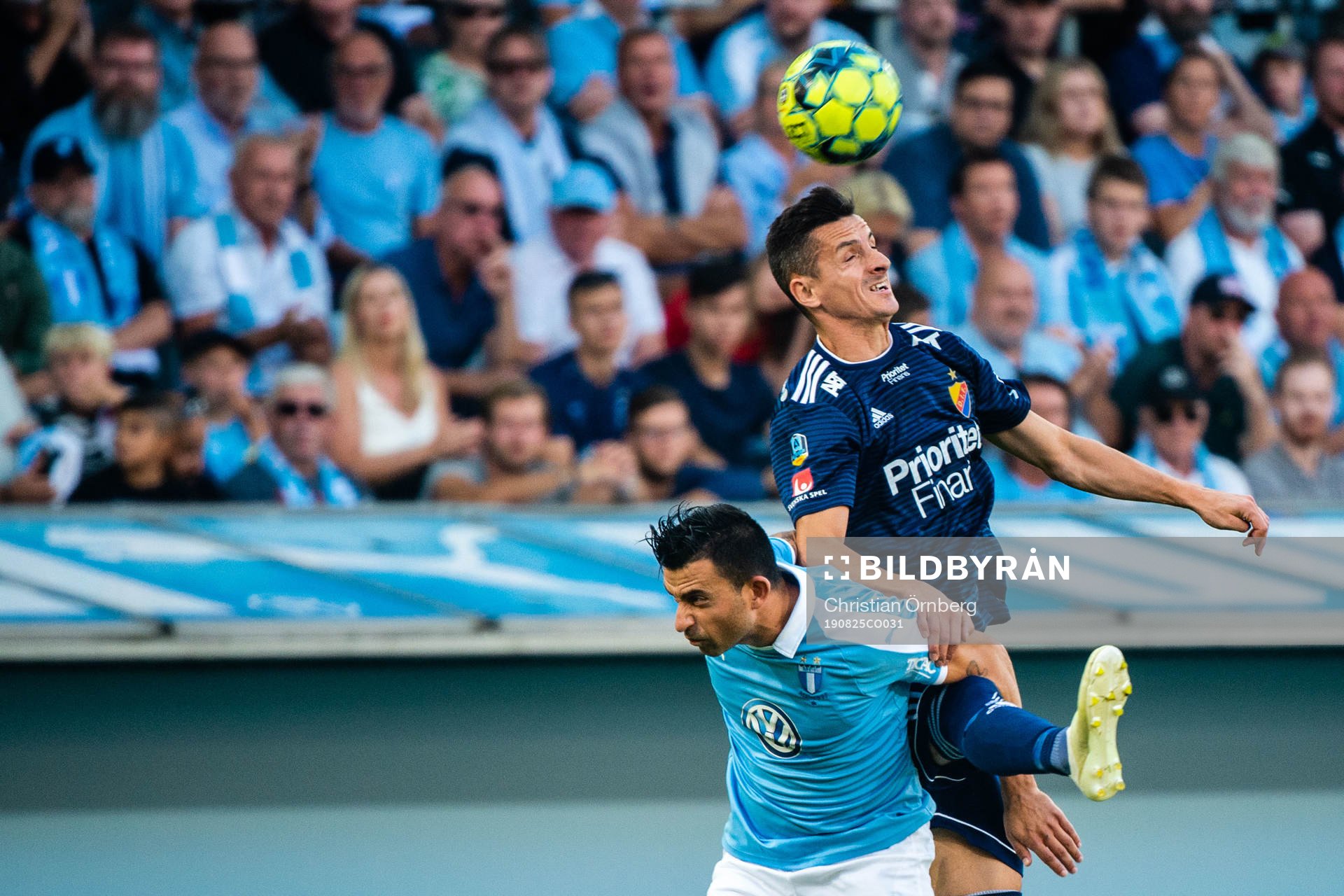 Malmö FFs Behrang Safari och Djurgårdens Haris Radetinac