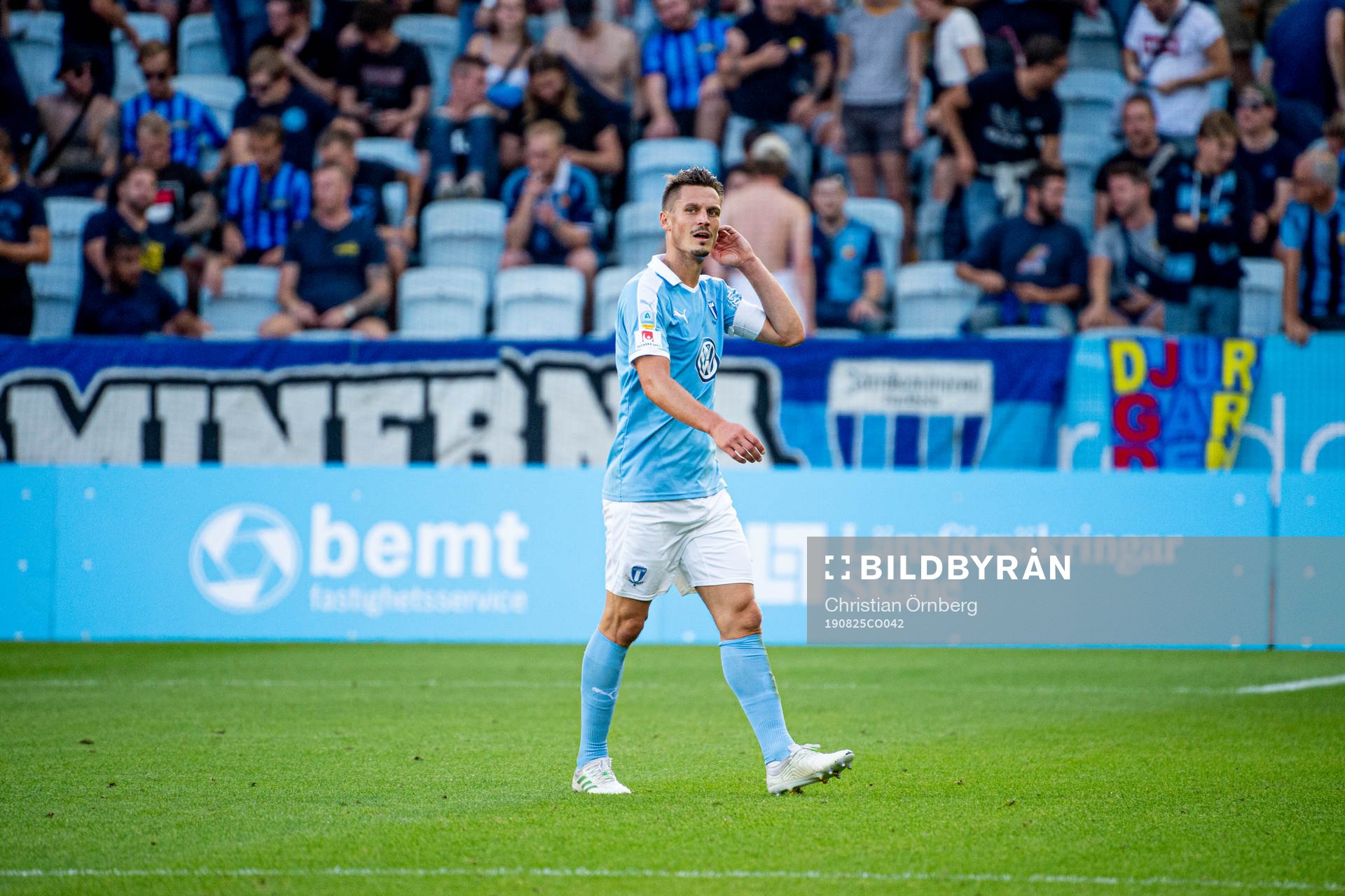 Malmö FFs Markus Rosenberg deppar