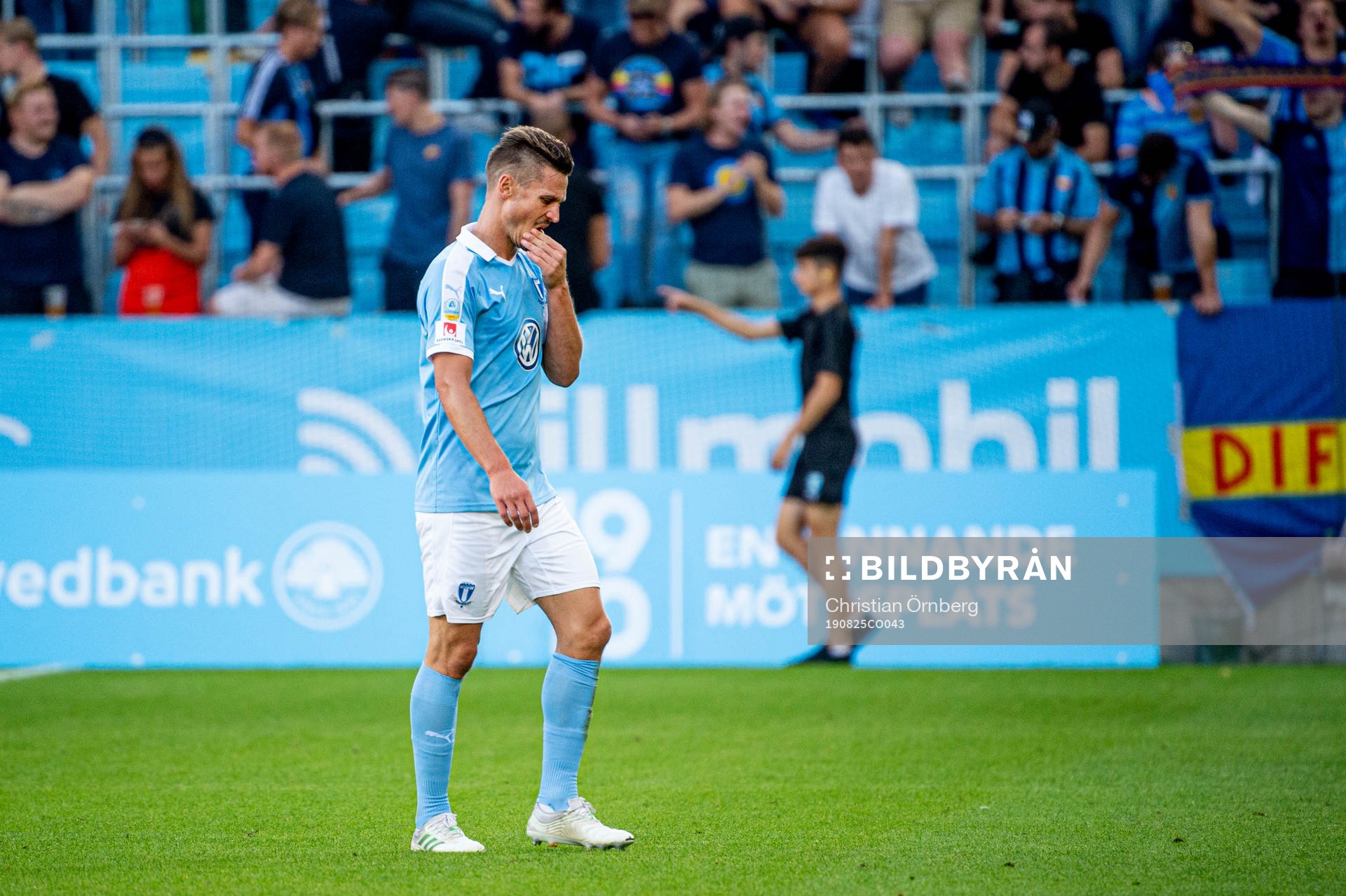 Malmö FFs Markus Rosenberg deppar