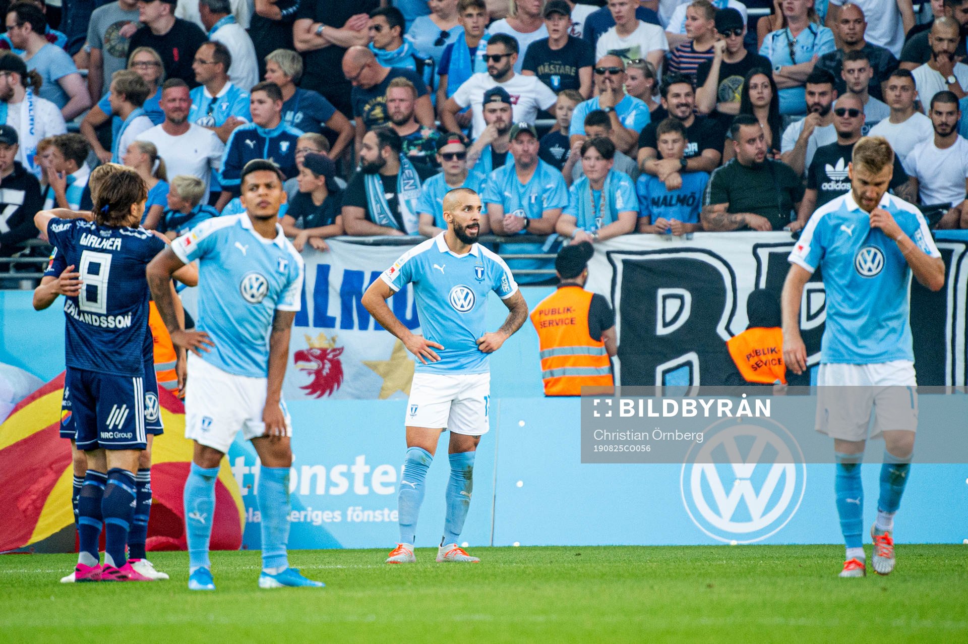 Malmö FFs Romain Gall, Guillermo Molins och Rasmus
