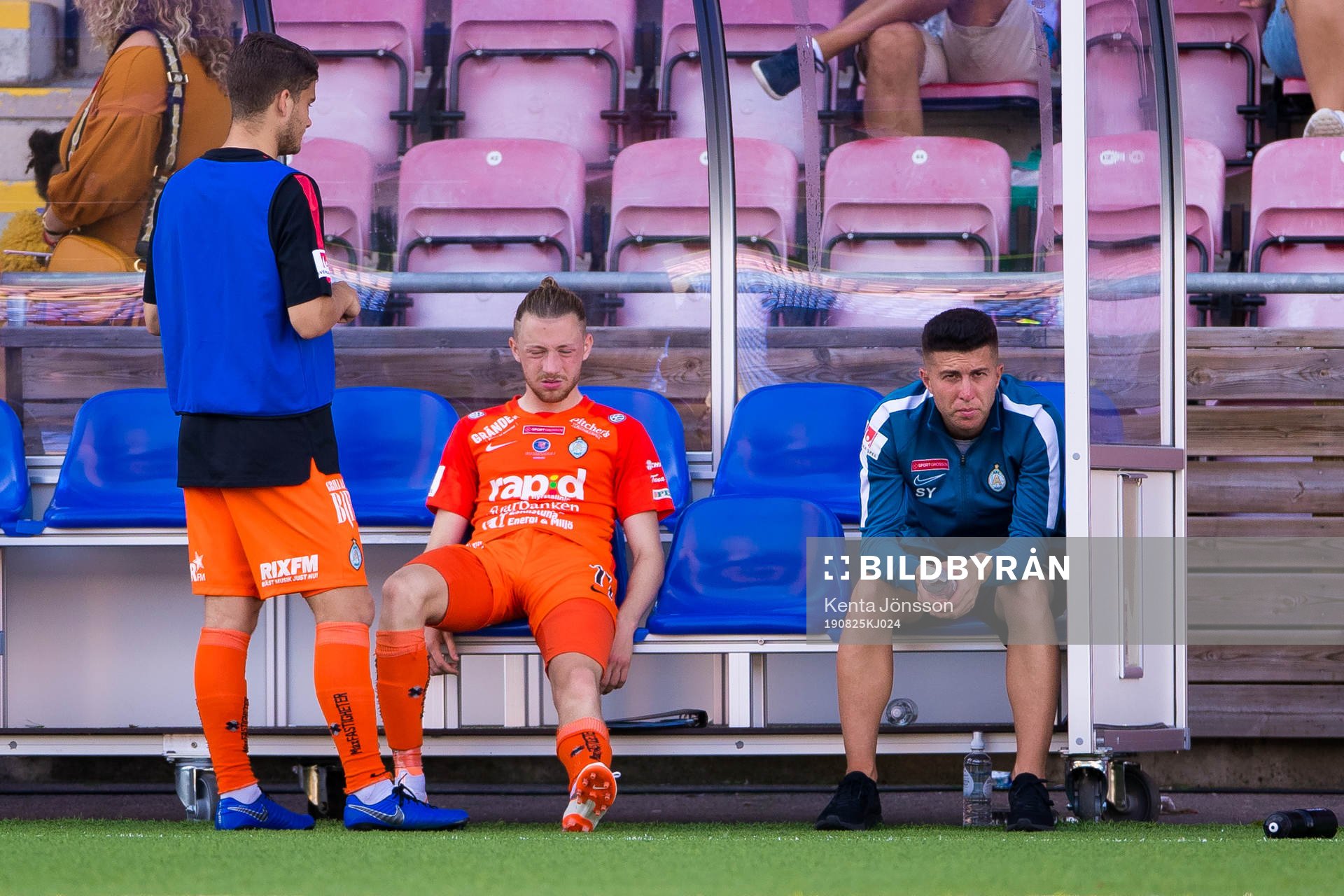 AFC Eskilstunas Daniel Miljanovic (m) deppar