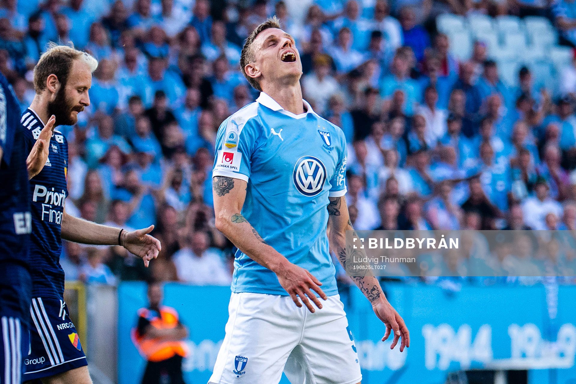 Malmö FFs Sören Rieks deppar