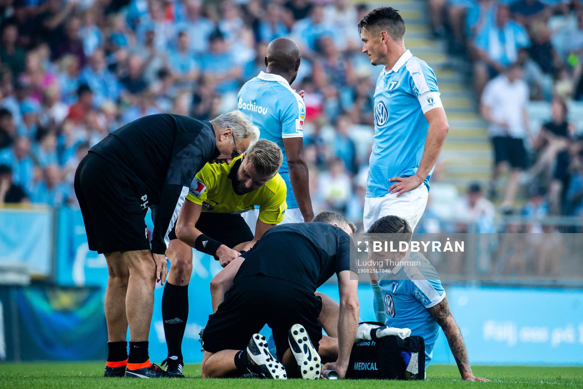 Malmö FFs Arnór Traustason får behandling