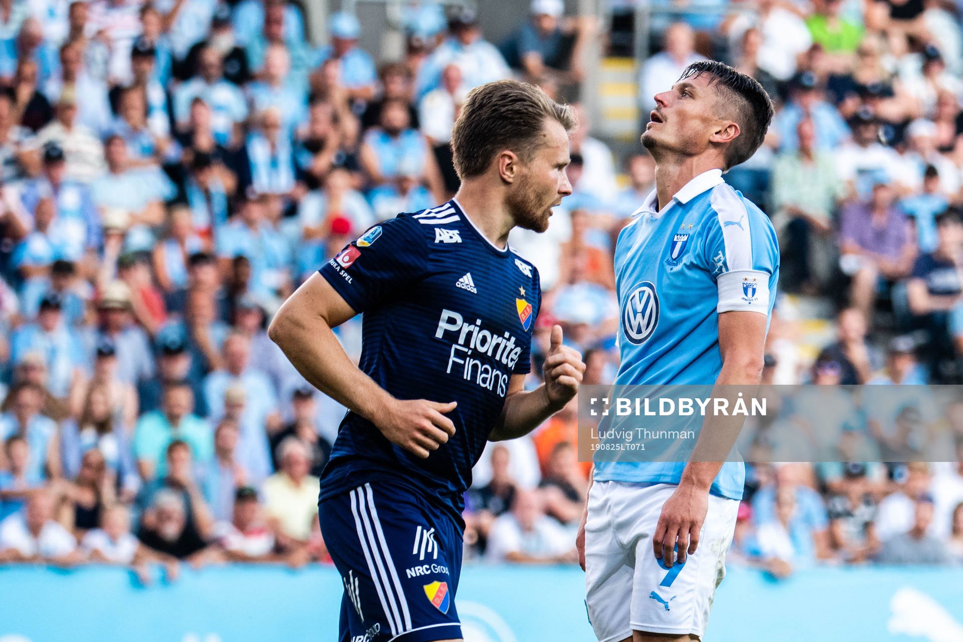 Malmö FFs Markus Rosenberg deppar