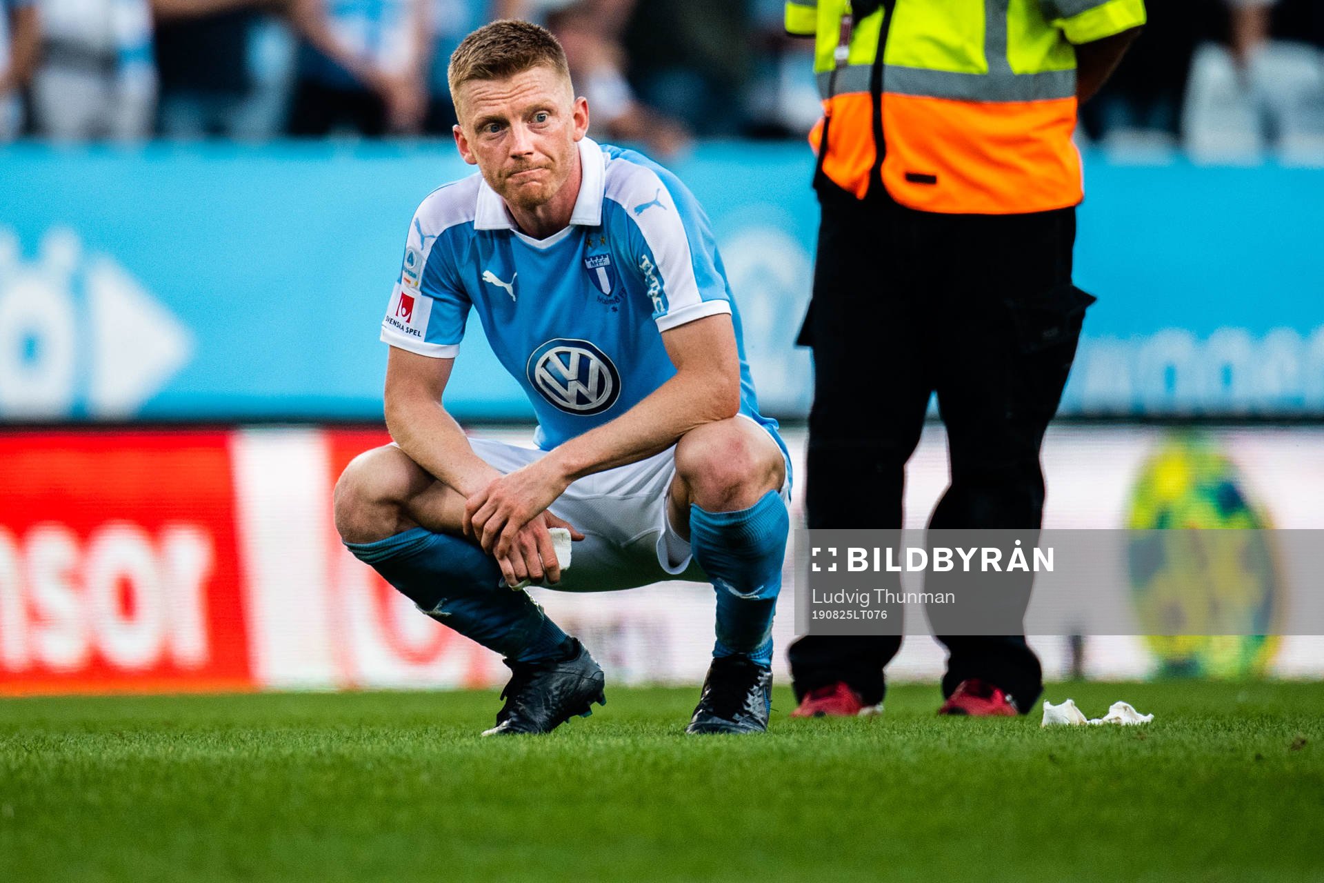 Malmö FFs Anders Christiansen deppar