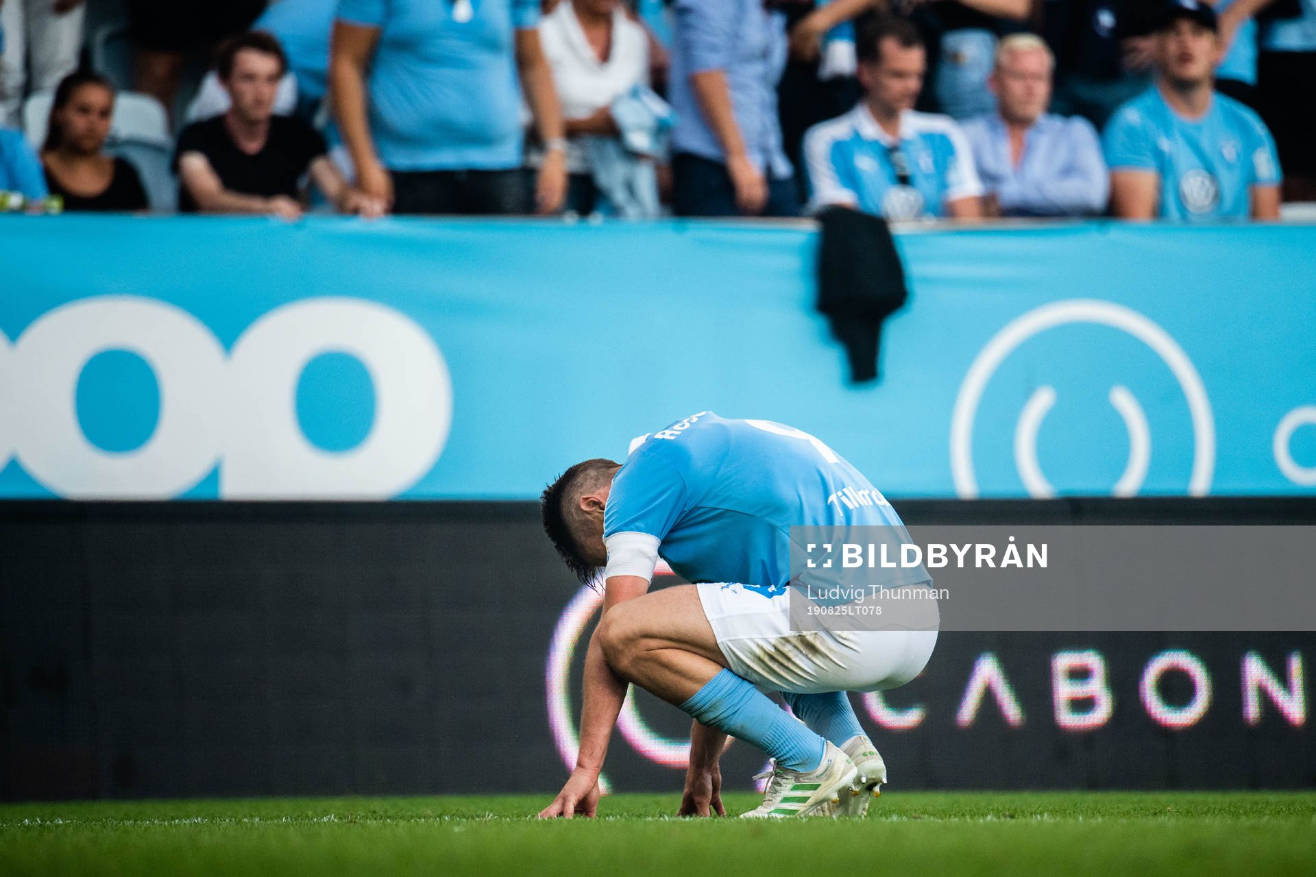 Malmö FFs Markus Rosenberg deppar