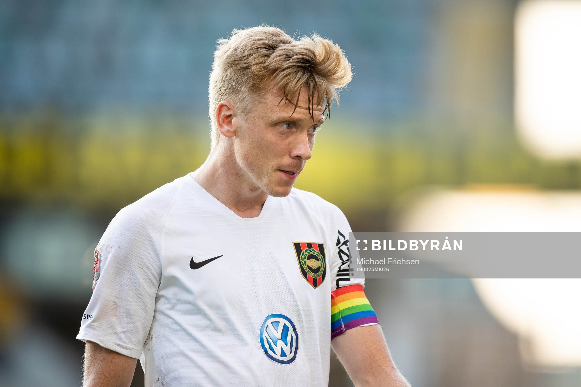 Brommapojkarnas Gustav Sandberg Magnusson  deppar