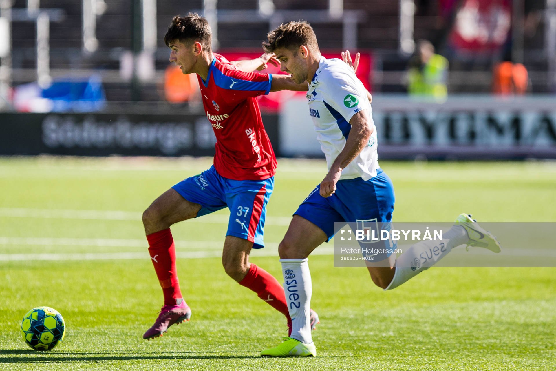 Helsingborgs Armin Gigovic och IFK Norrköpings Christoffer