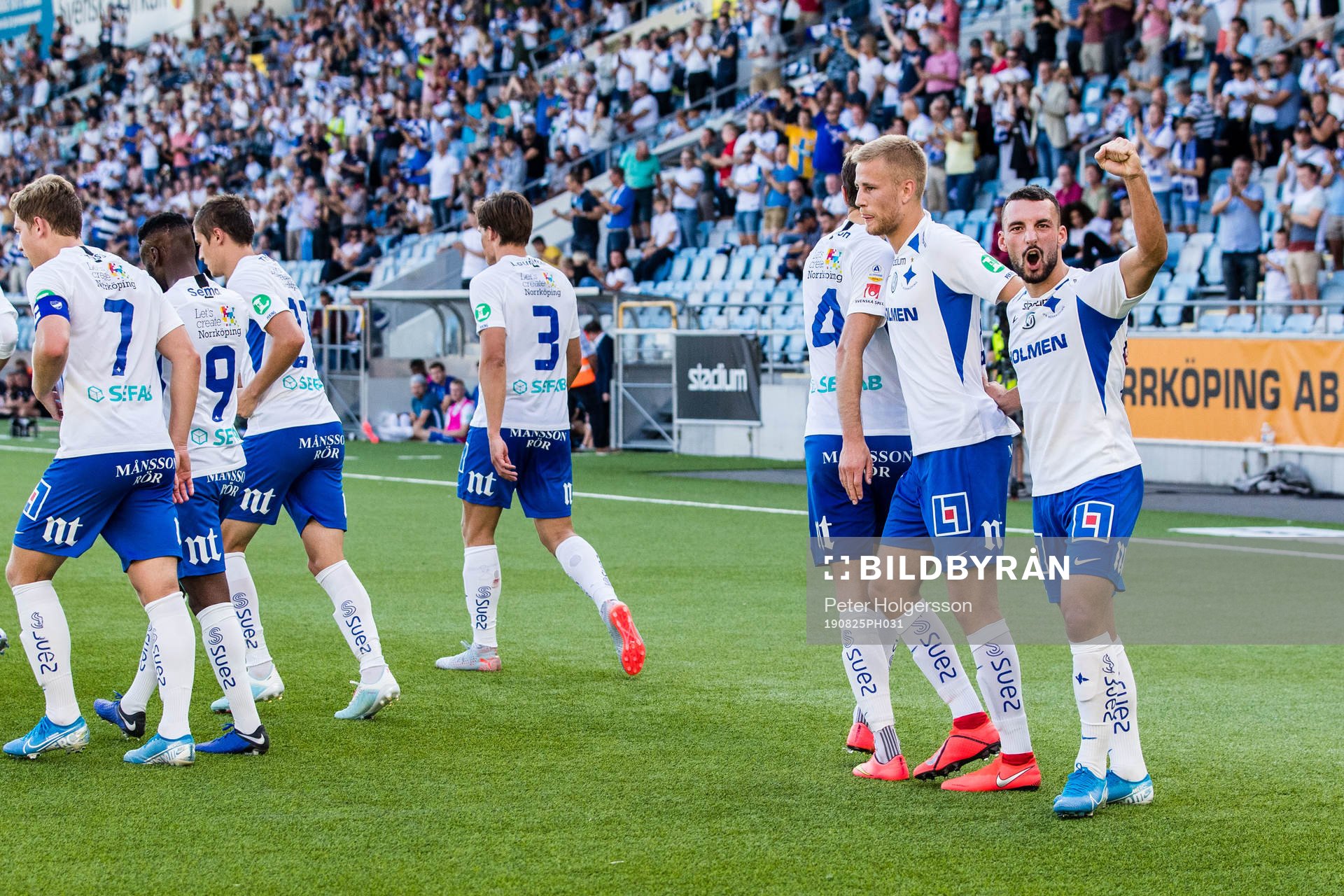 IFK Norrköpings Sead Haksabanovic jublar