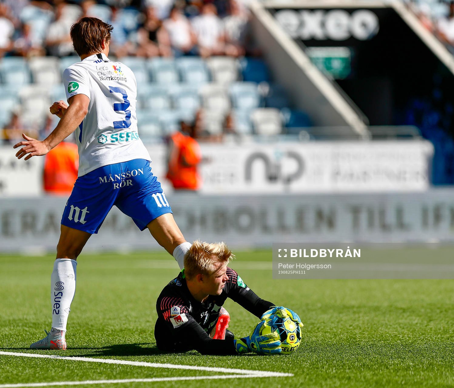 IFK Norrköpings målvakt Isak Pettersson
