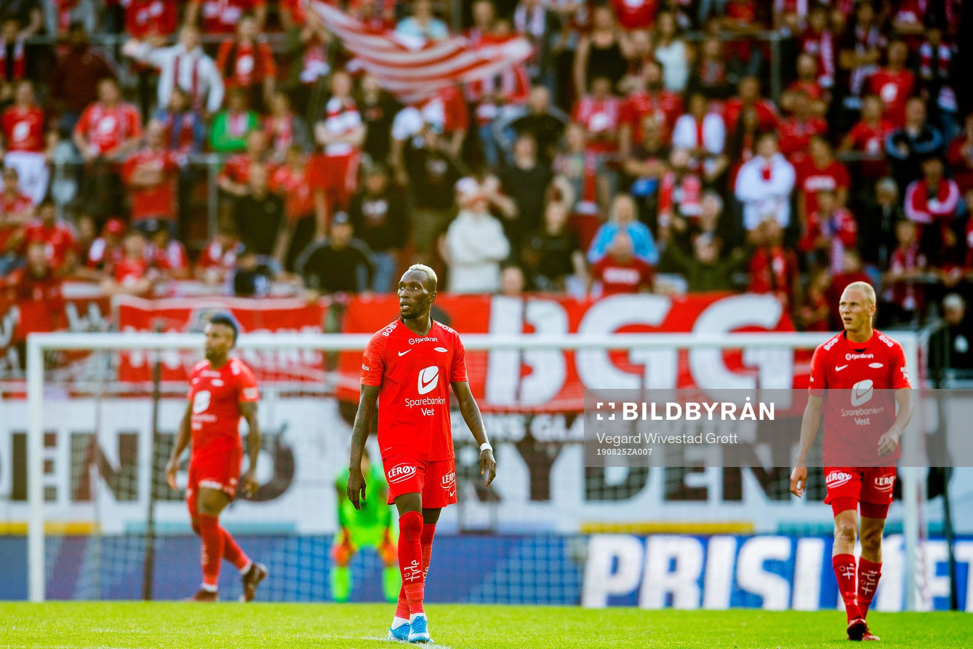 Daouda Bamba of Brann looks dejected