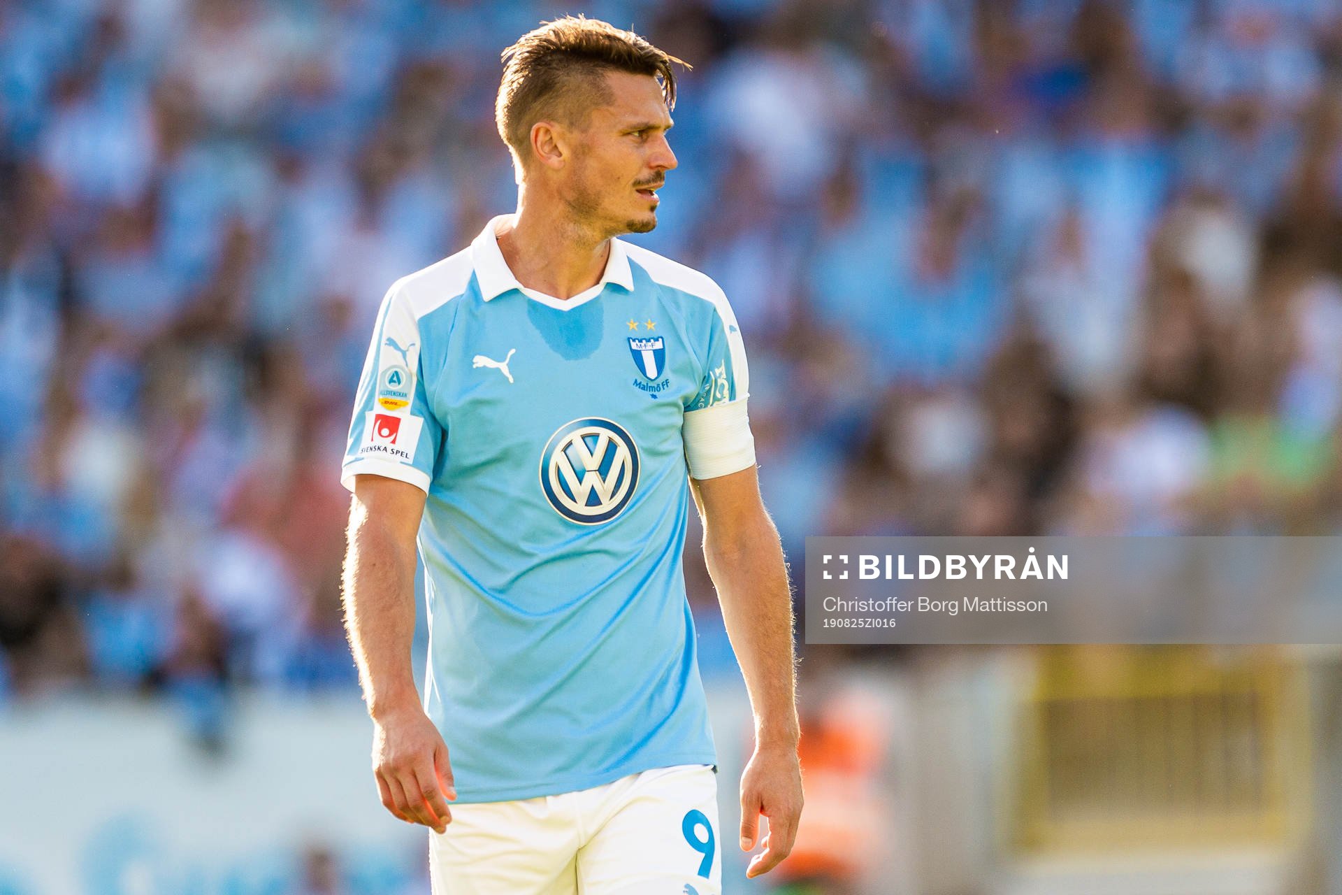 Malmö FFs Markus Rosenberg deppar