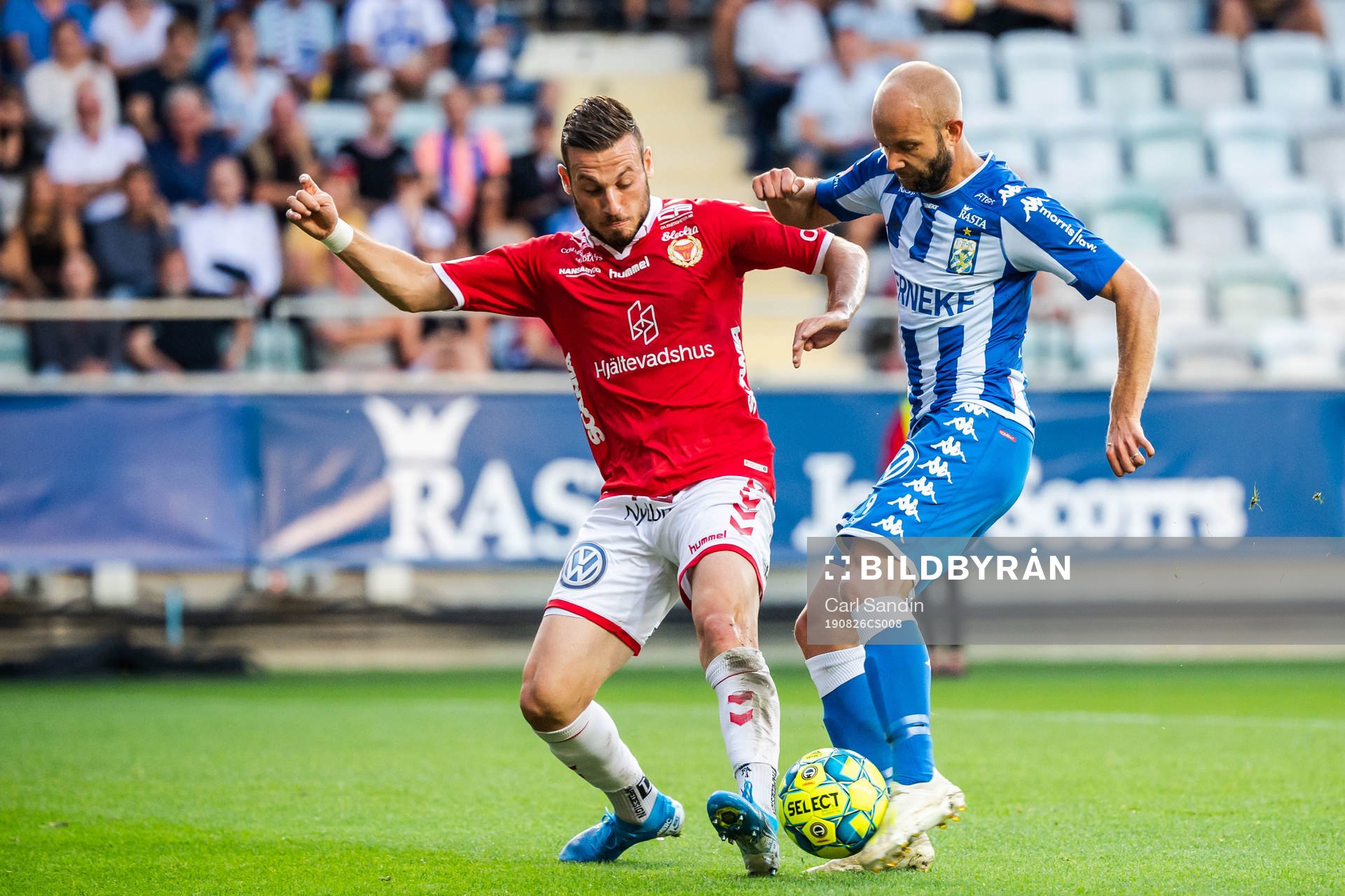 Kalmars Fidan Aliti och IFK Göteborgs Robin Söder