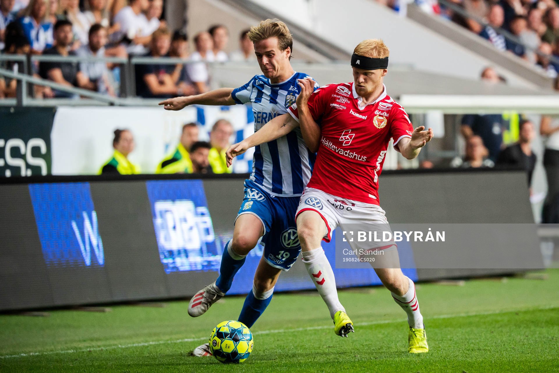 IFK Göteborgs August Erlingmark och Kalmars Nils Fröling