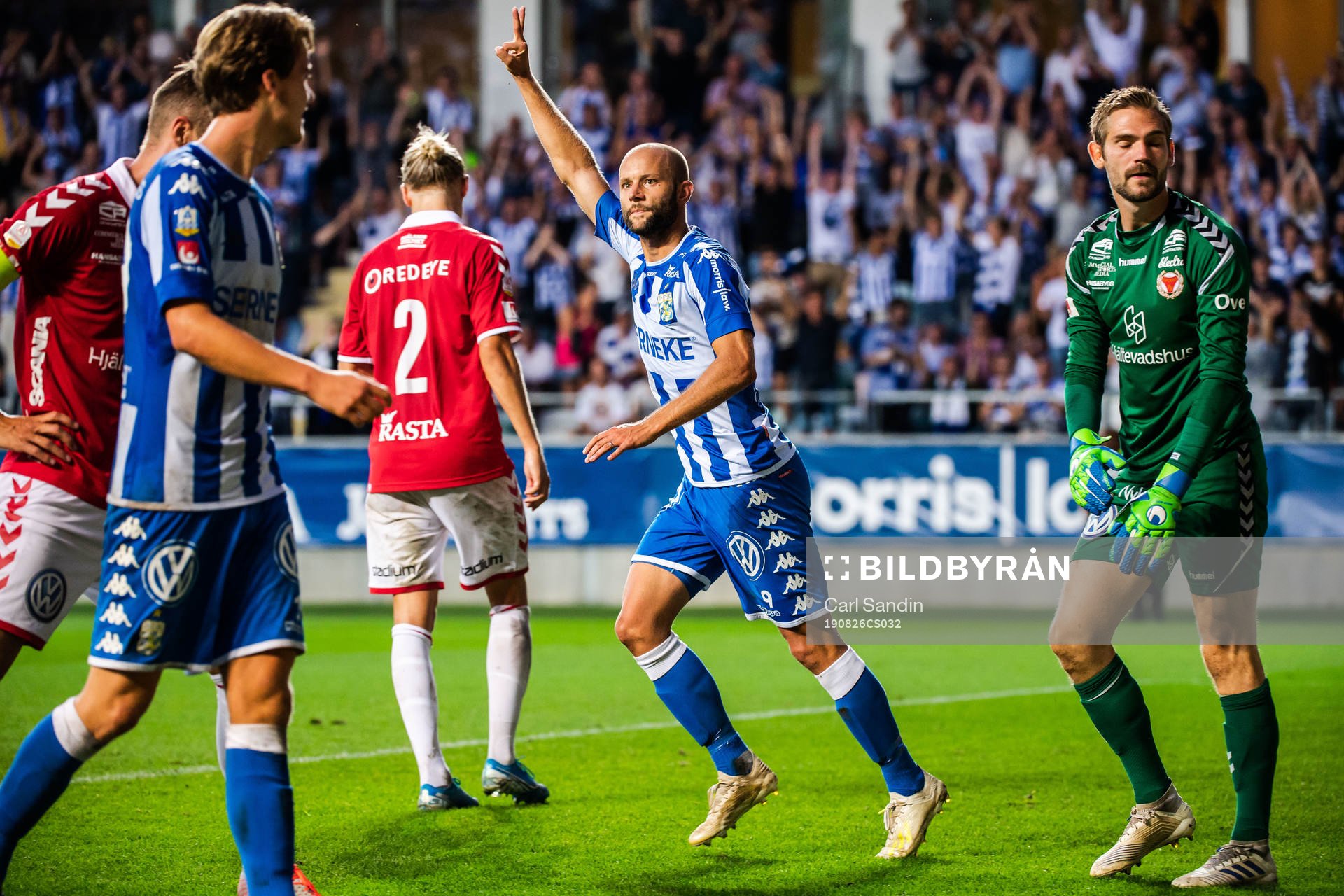 IFK Göteborgs Robin Söder jublar