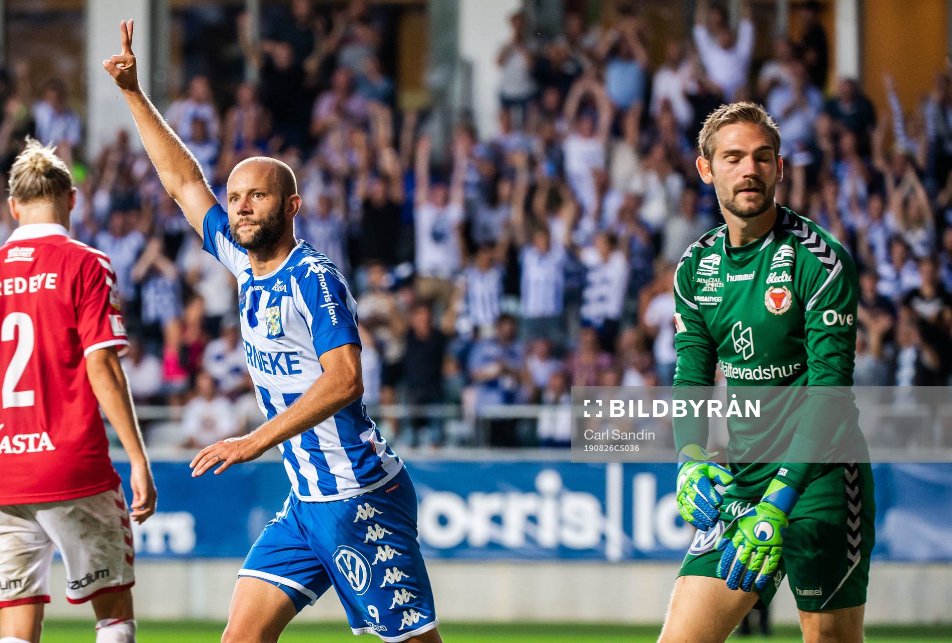 IFK Göteborgs Robin Söder jublar