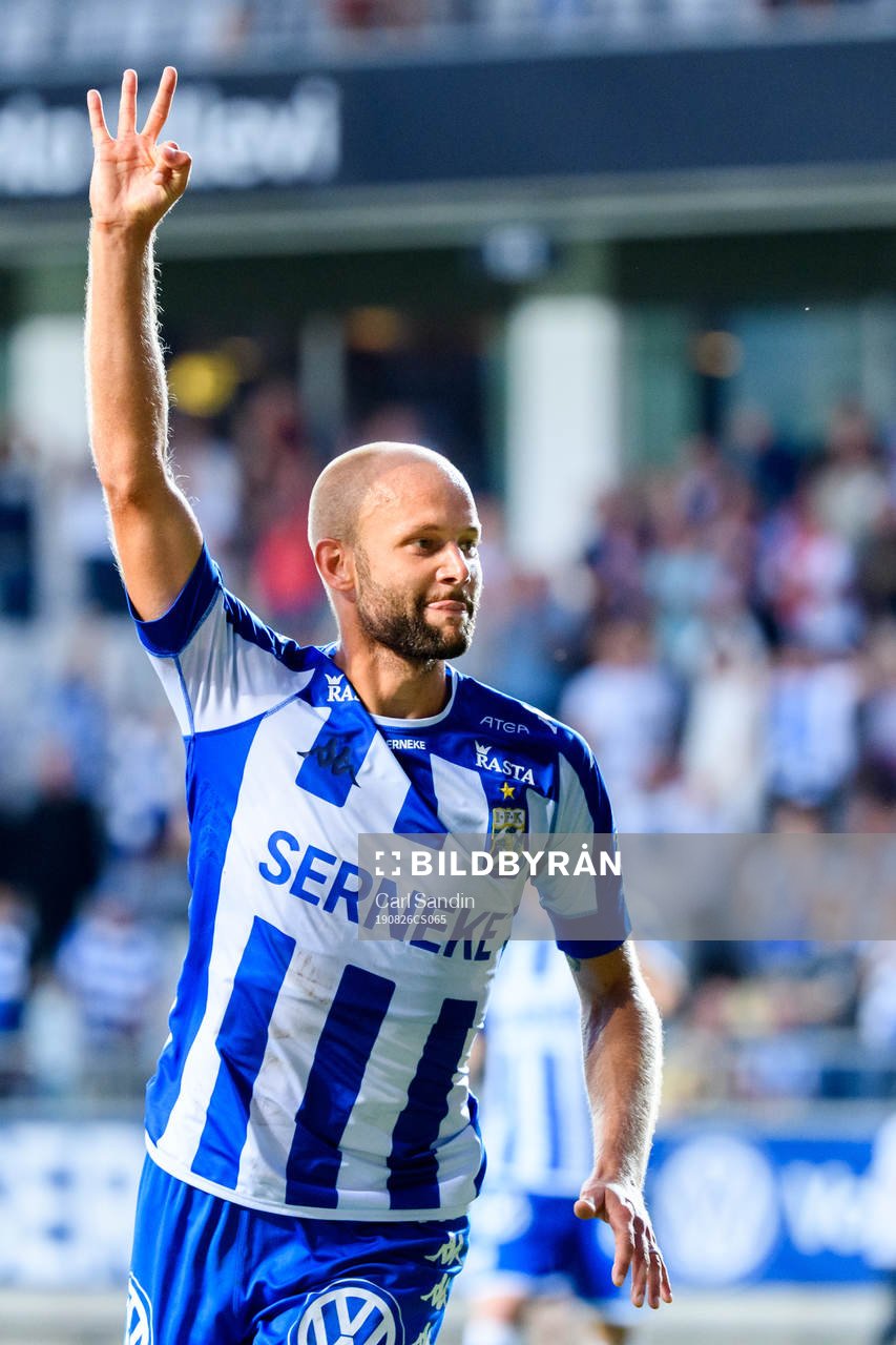 IFK Göteborgs Robin Söder jublar